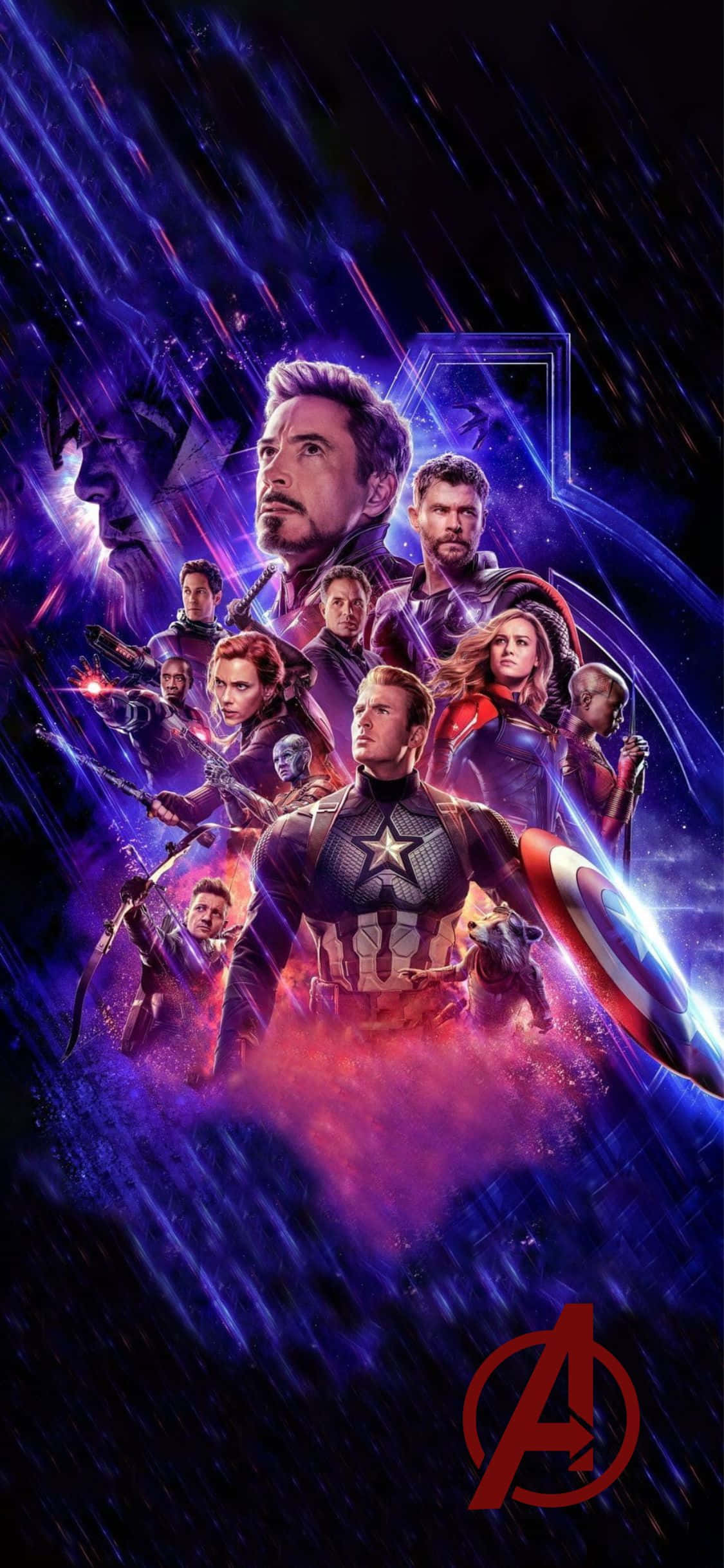 iPhone XS Avengers baggrund fanlavet kunst Wallpapers