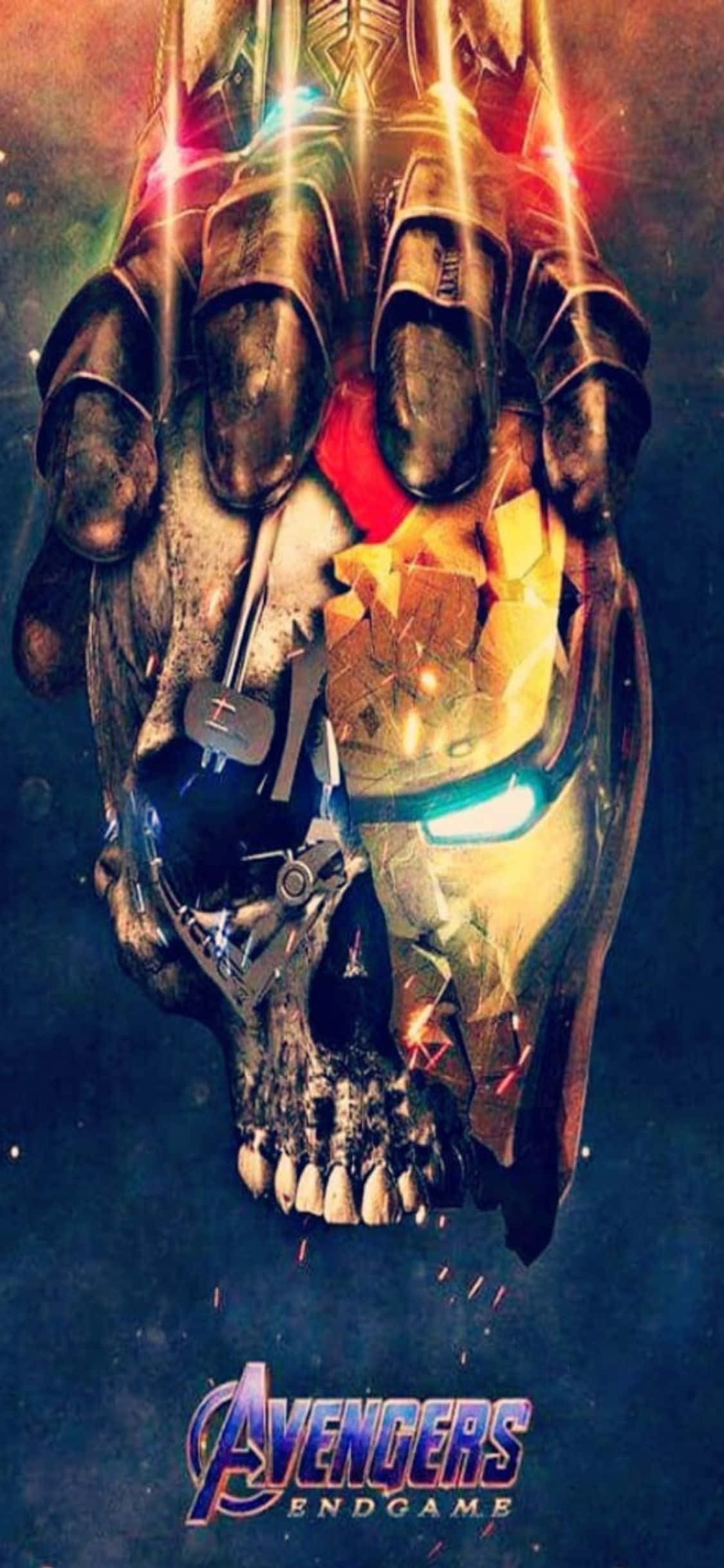 iPhone XS Avengers baggrund halshugget Iron Man Wallpapers