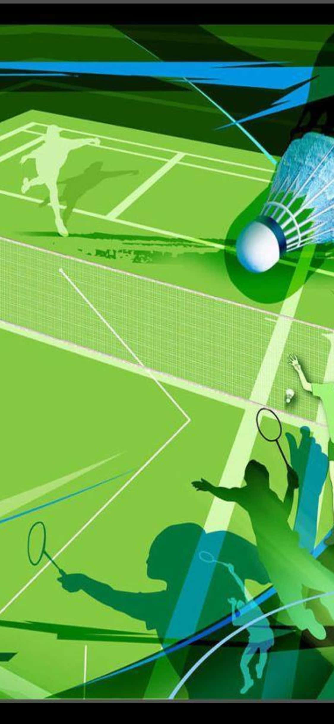 iPhone Xs Badminton Baggrund Wallpapers