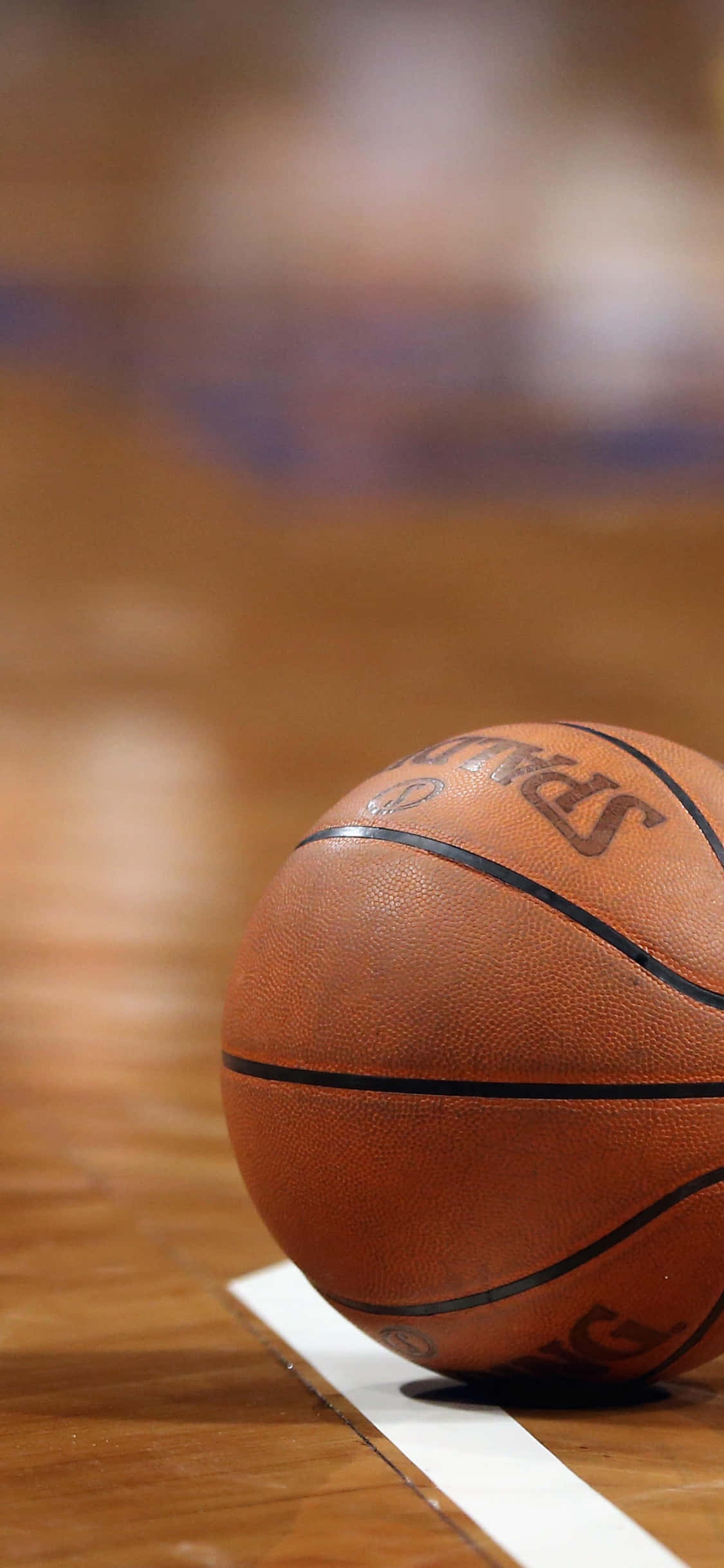 iPhone Xs Basketball Close Up Baggrund Wallpapers