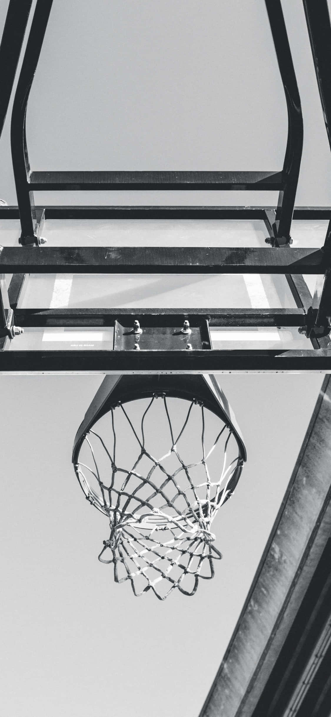 iPhone Xs Basketball Ren Baggrund Wallpapers
