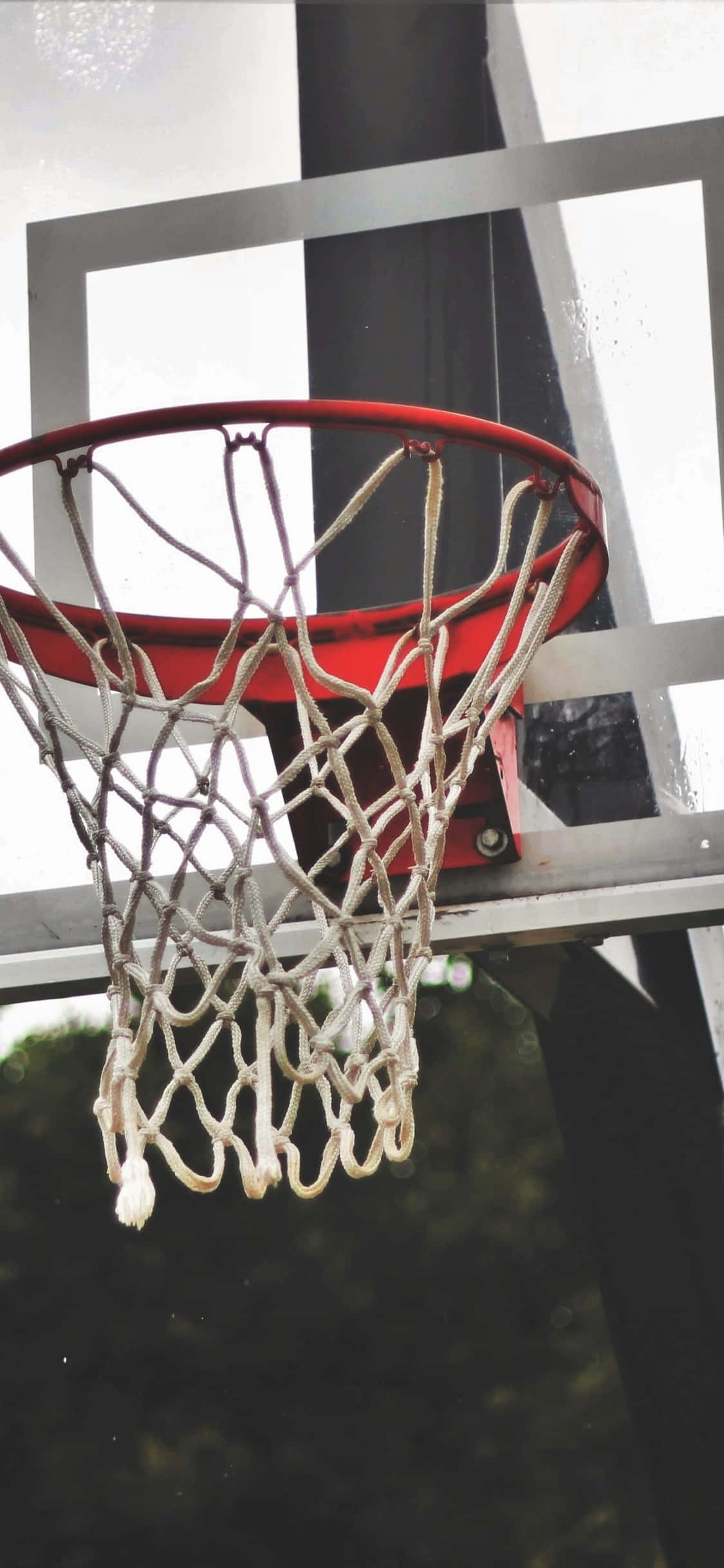 iPhone Xs basketballkurv baggrund Wallpapers