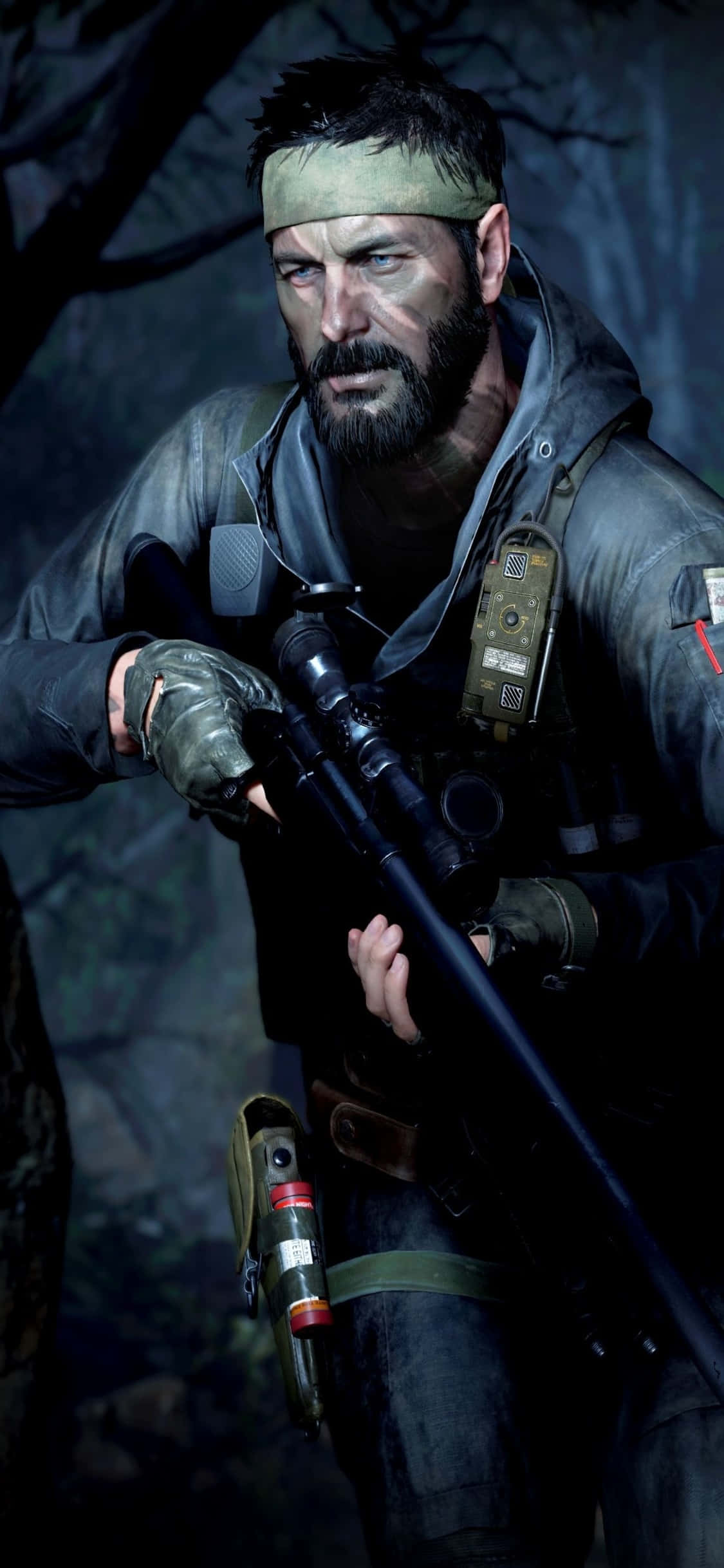 iPhone Xs Call Of Duty Black Ops Cold War Woods Skin Baggrund Wallpapers