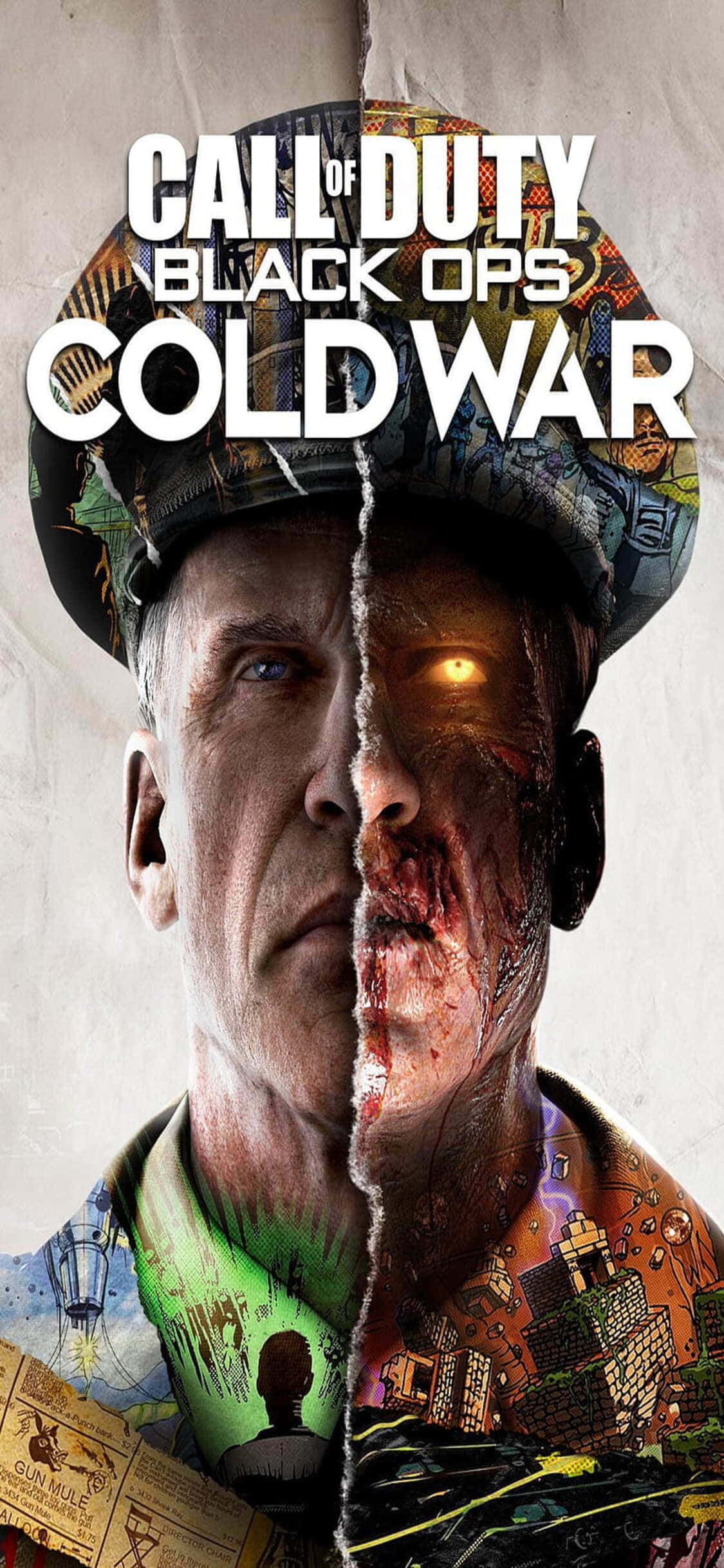 iPhone Xs Call Of Duty Black Ops Cold War Zombies Kunst Baggrund Wallpapers