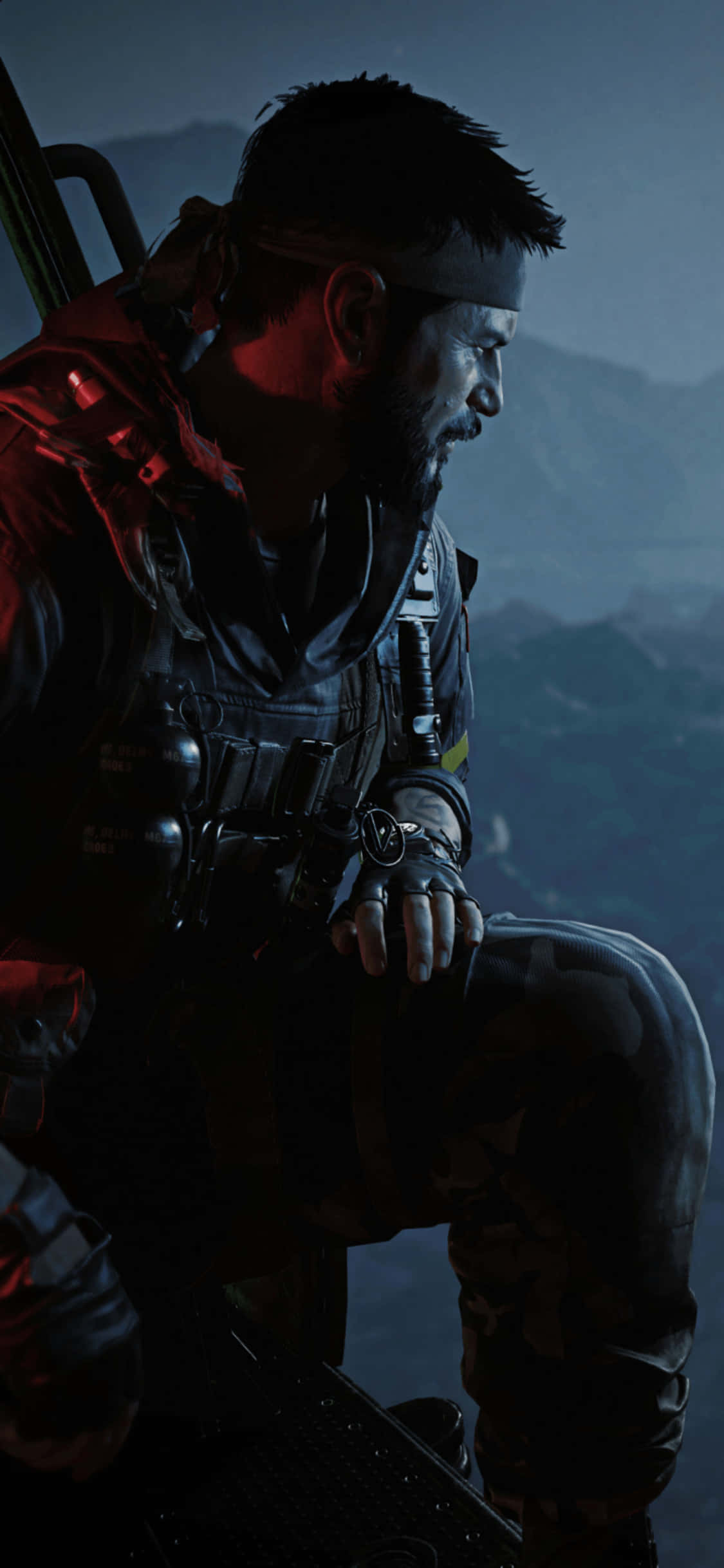 iPhone Xs Call Of Duty Black Ops Cold War Woods Chopper Baggrund Wallpapers