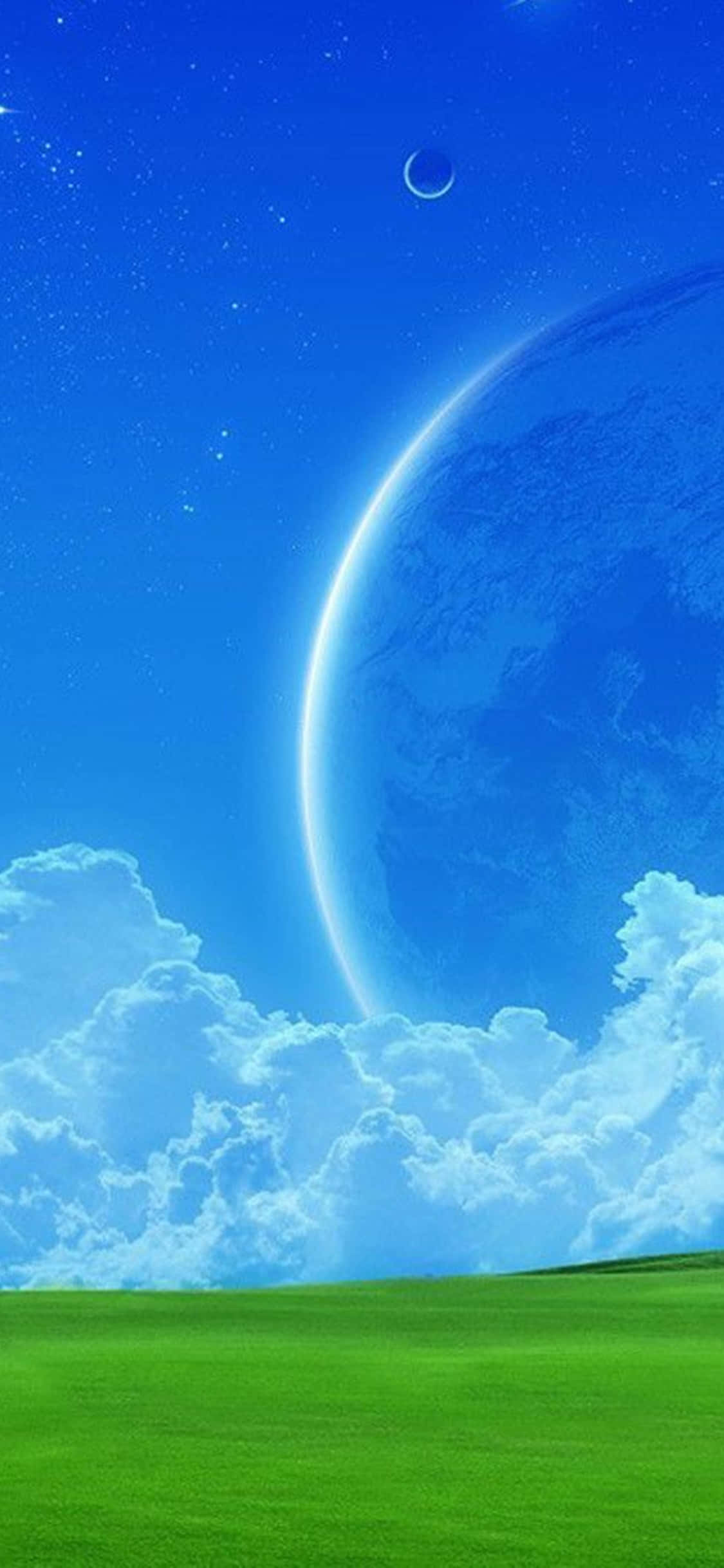 iPhone Xs Desktop Pc Galakse Natur Baggrund Wallpapers