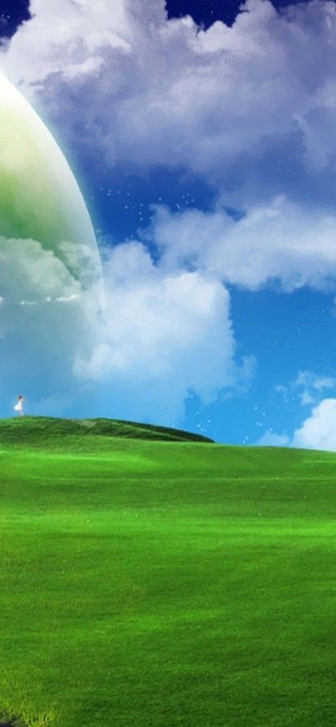 iPhone Xs Desktop Pc Grøn Græsmark Baggrund Wallpapers