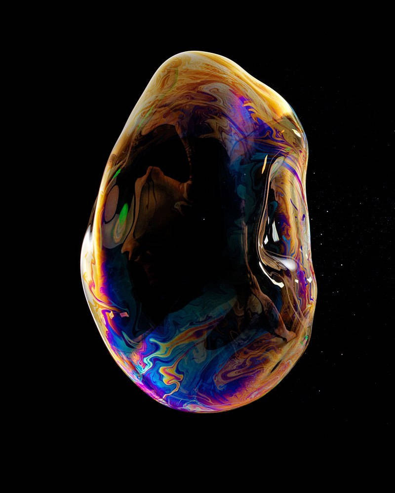 iPhone Xs Forvrænget Cirkel Wallpapers