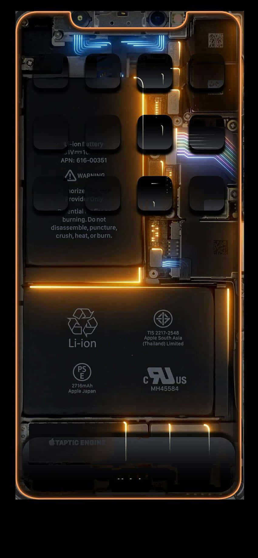 iPhone Xs Max Apple baggrund eksterne dele Wallpapers
