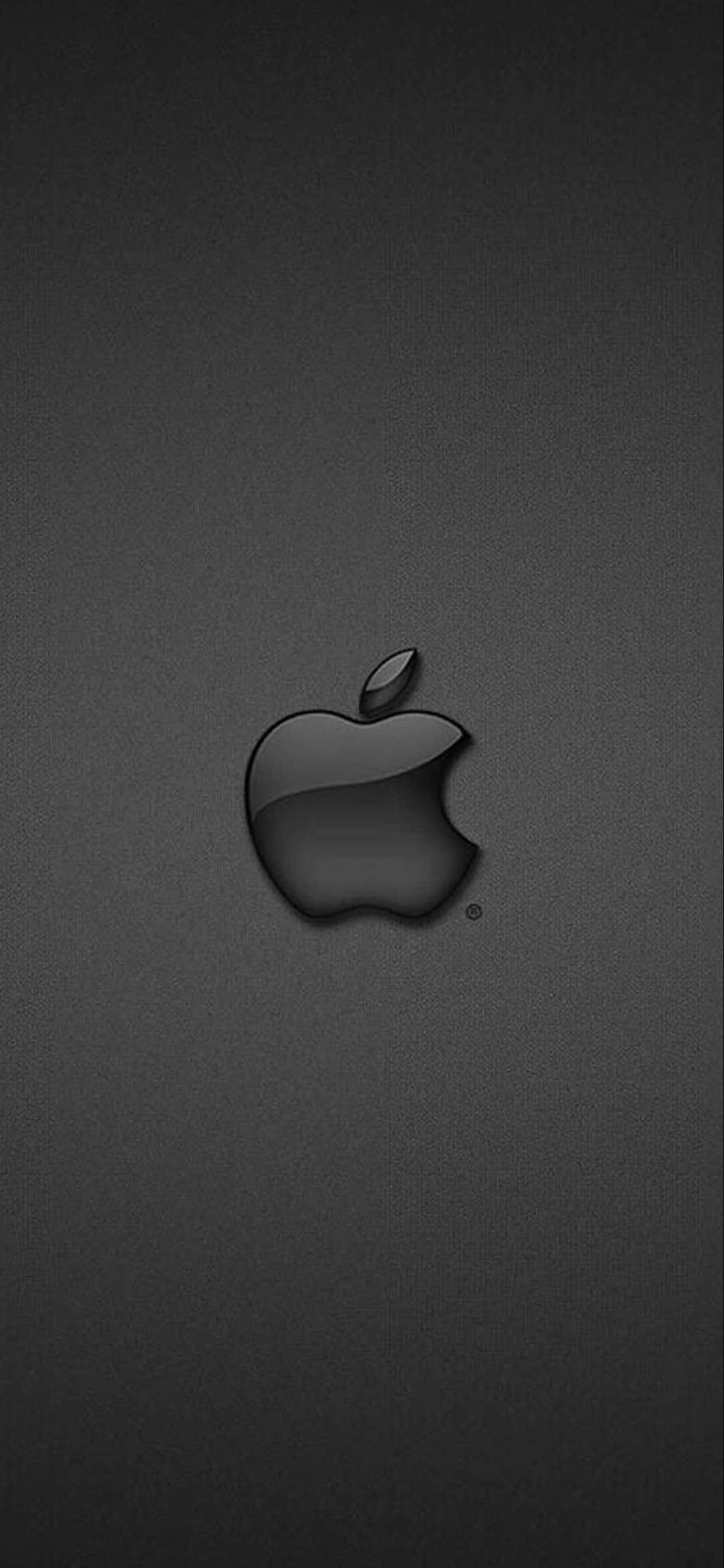 iPhone Xs Max Apple-baggrund gråt logo Wallpapers