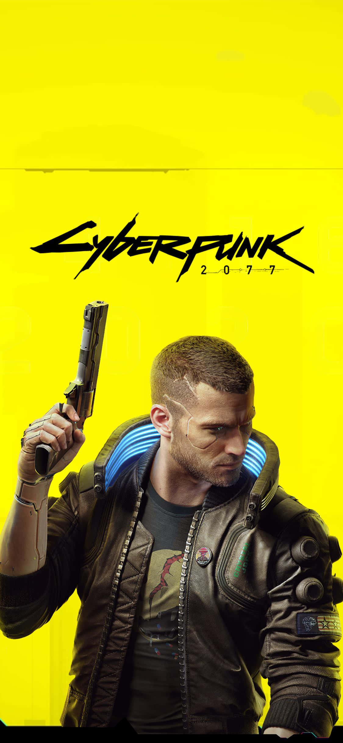 iPhone XS Max Cyberpunk 2077 Hovedperson Vincent Baggrund Wallpapers
