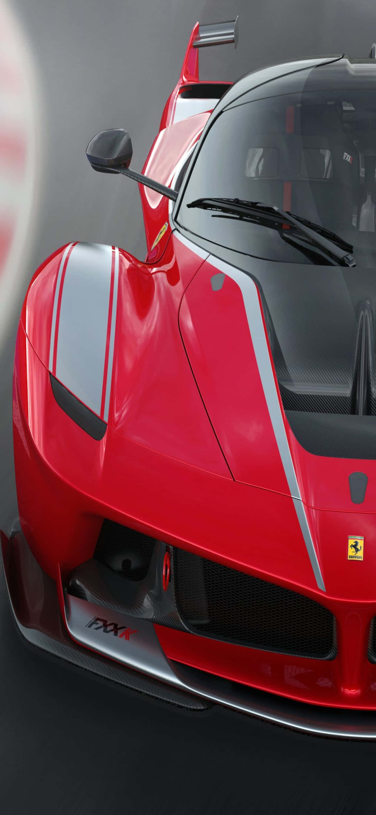 iPhone Xs Max Ferrari Baggrund Rød Ferrari FXX-K Wallpapers