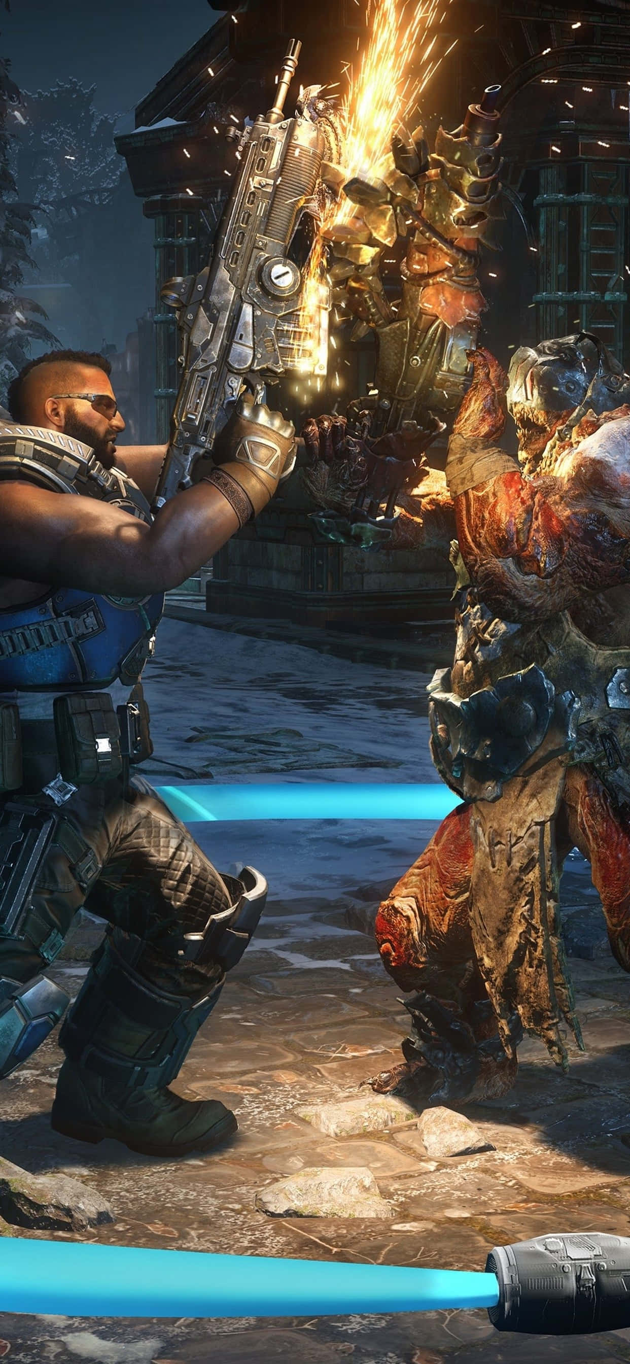 iPhone XS Max Gears Of War 5 Maks Niveau Baggrund Wallpapers