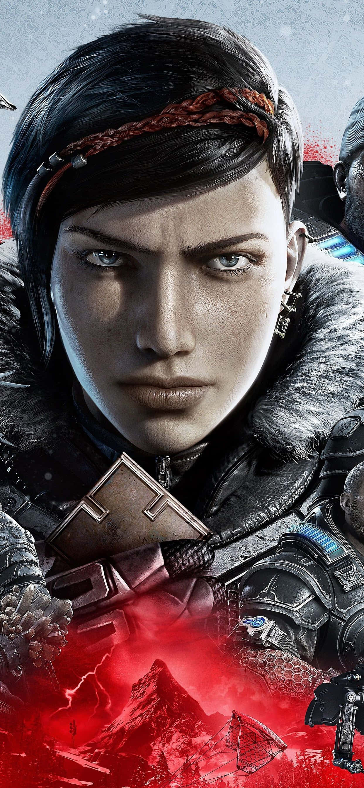 iPhone XS Max Gears Of War 5 Alvorlig Kait Baggrund Wallpapers