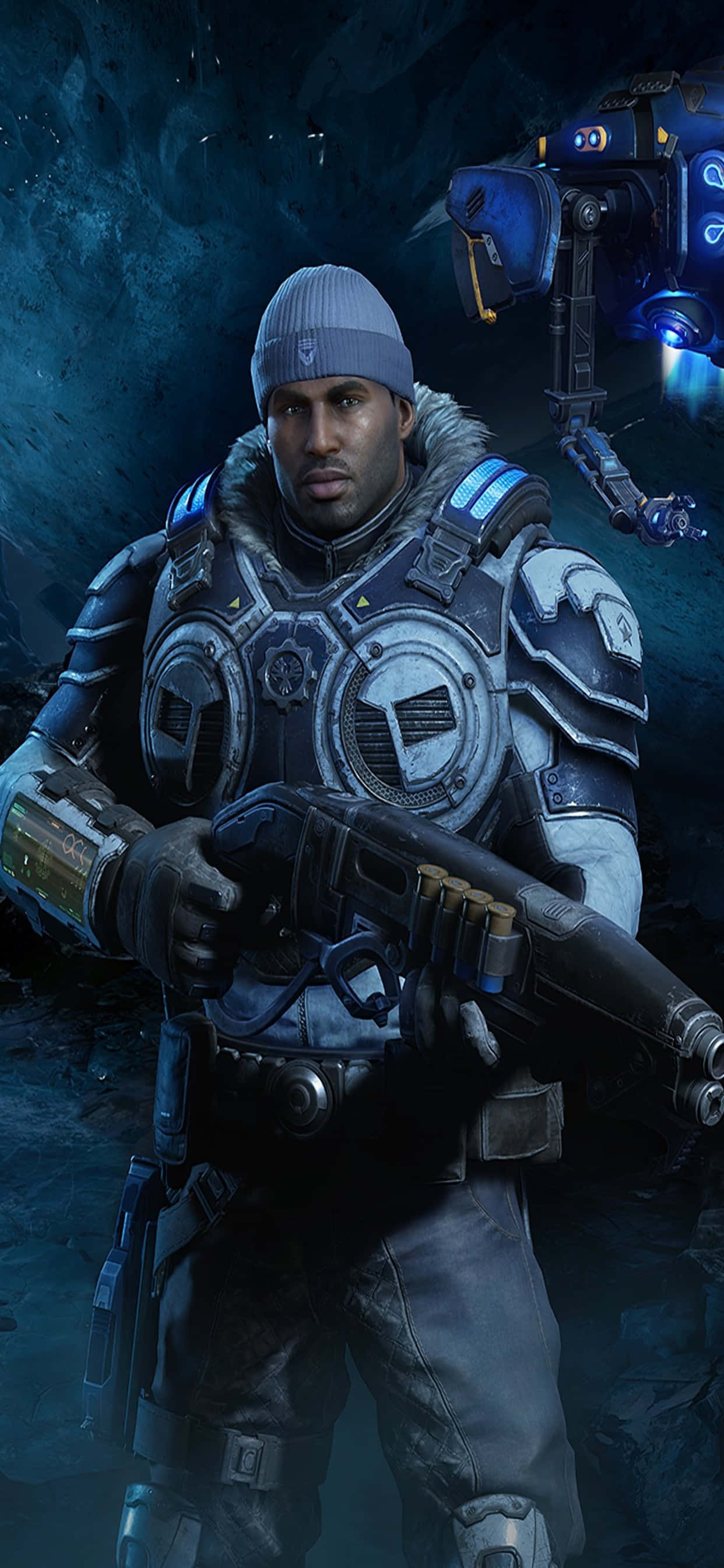iPhone XS Max Gears Of War 5 Del Walker Baggrund Wallpapers