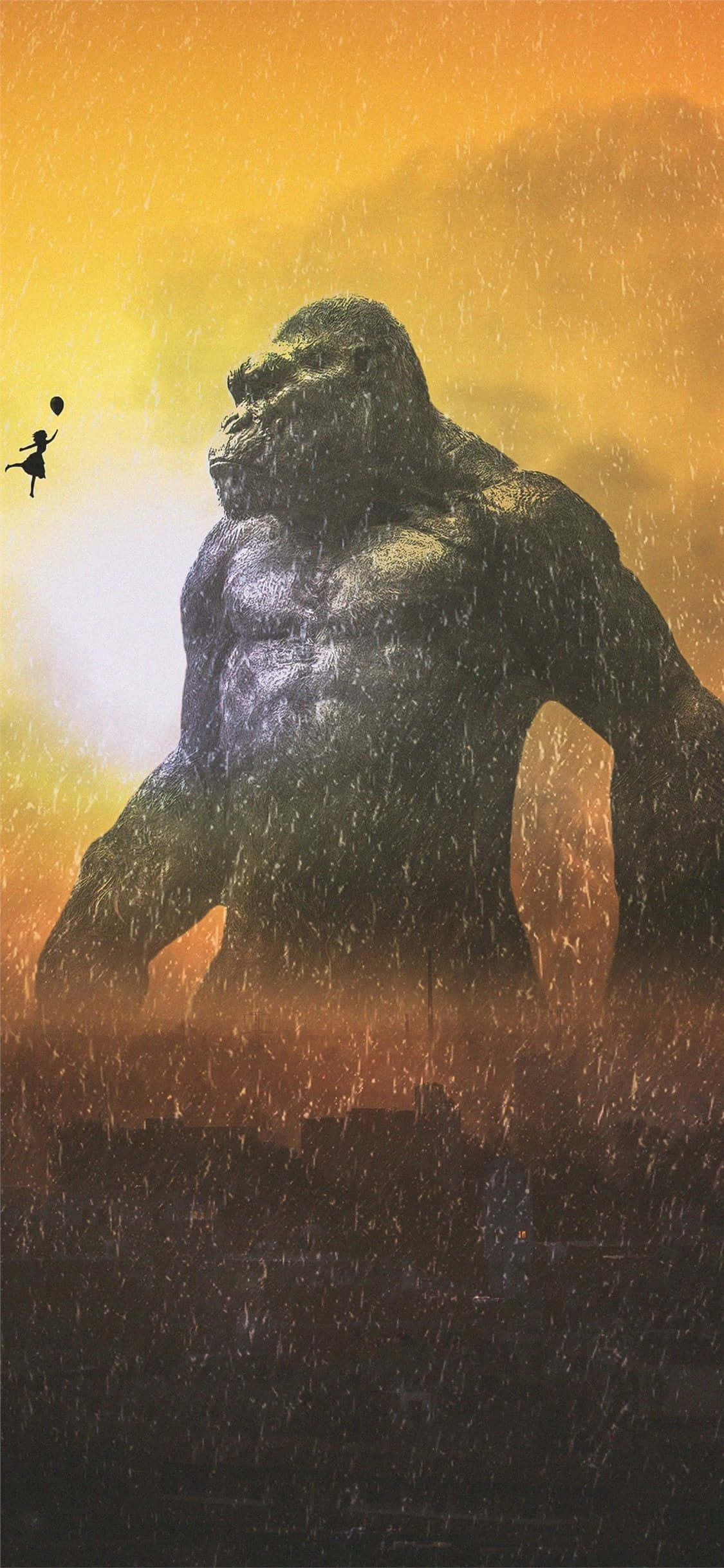 iPhone Xs Max Gorilla Baggrund King Kong Wallpapers