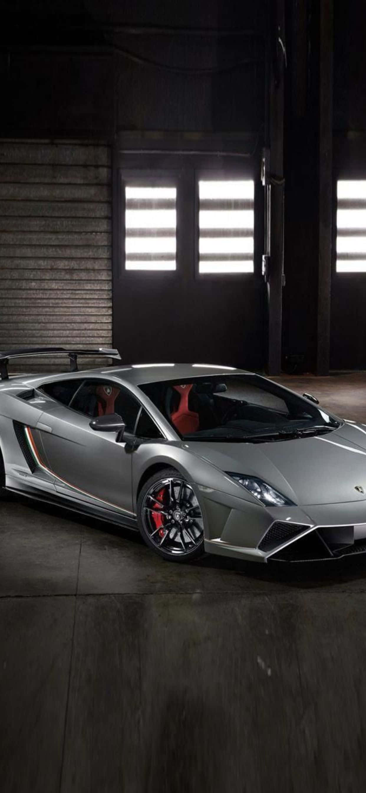 iPhone XS Max Lamborghini Gallardo LP 570 Baggrund Wallpapers