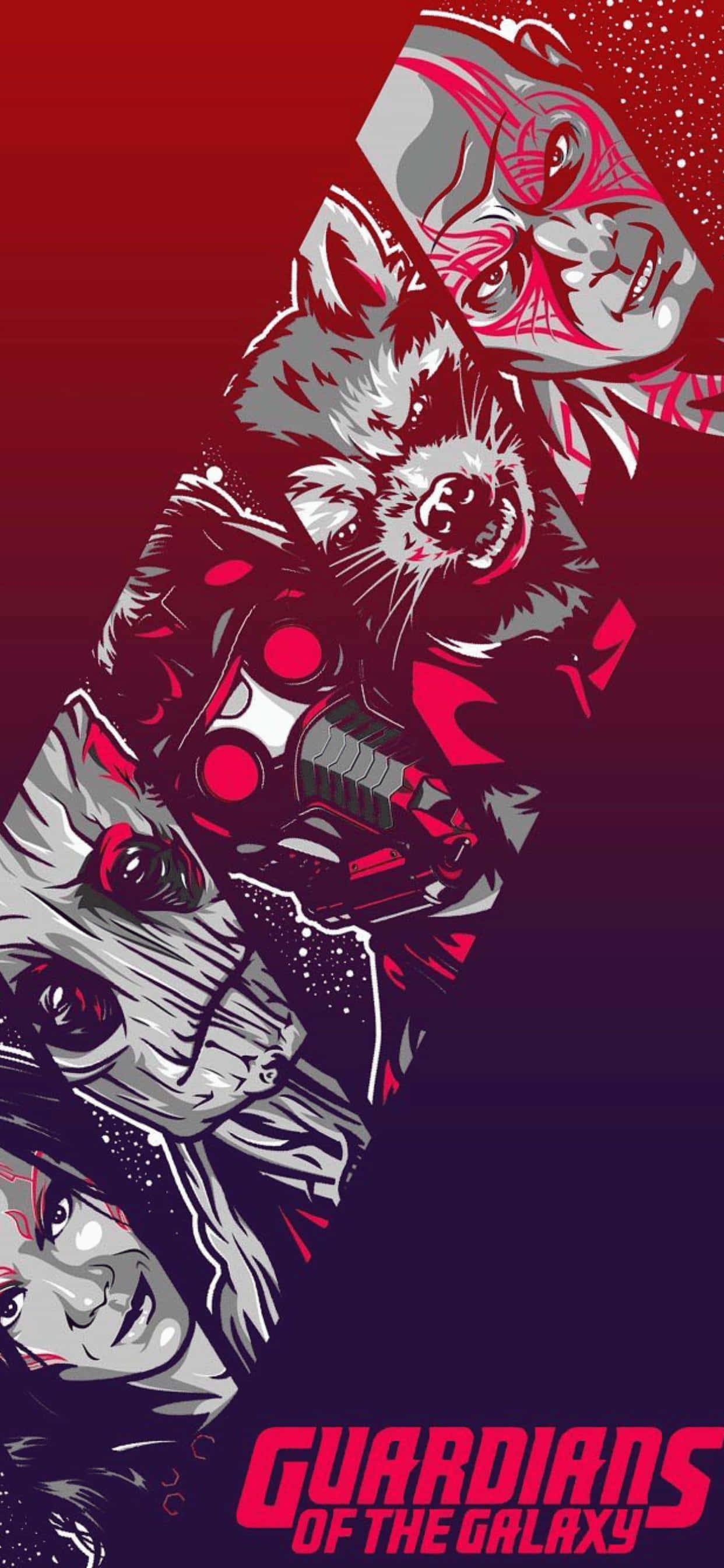 iPhone XS Max Marvel Guardians Of The Galaxy Baggrund Wallpapers