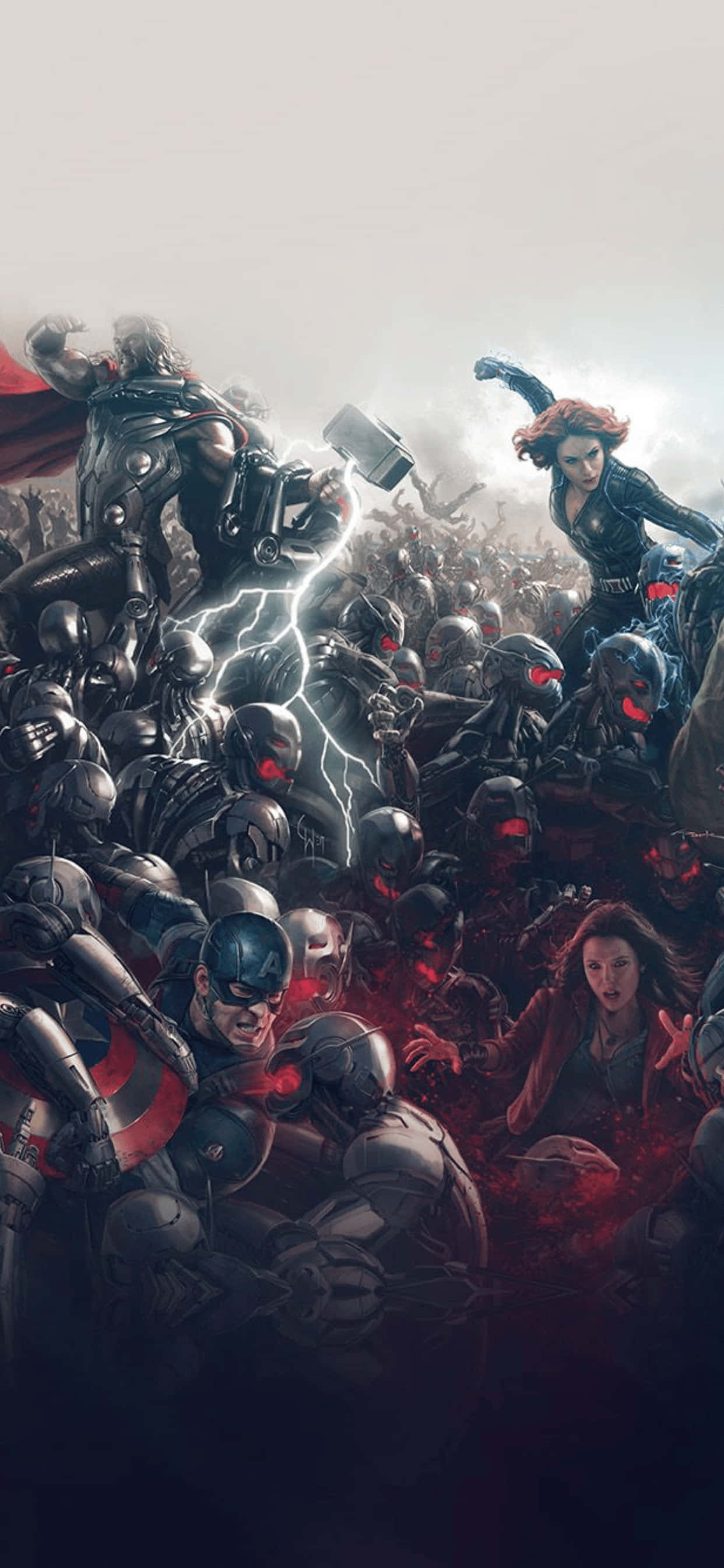 iPhone XS Max Marvel Avengers Age Of Ultron Baggrund Wallpapers