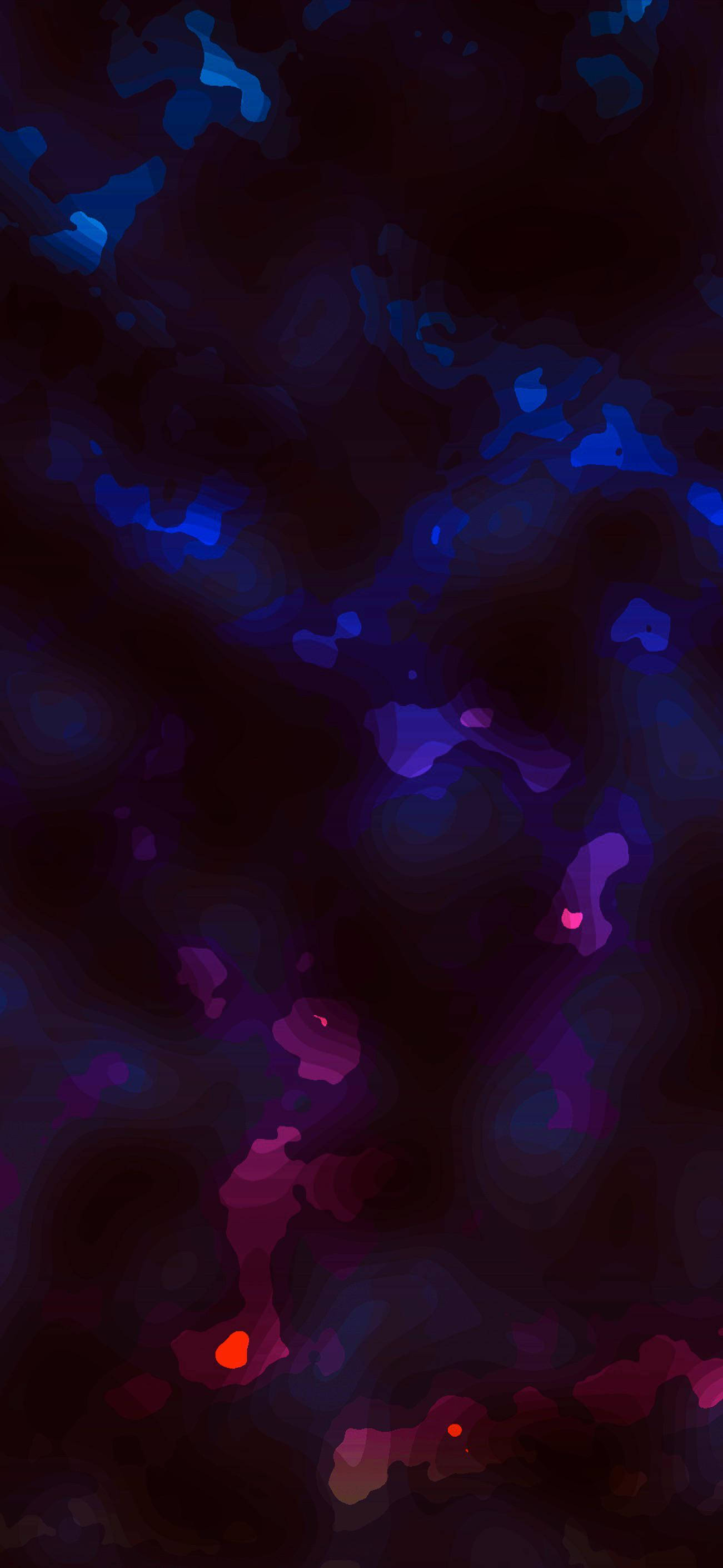 iPhone XS Max OLED Mørkeblå Wallpapers