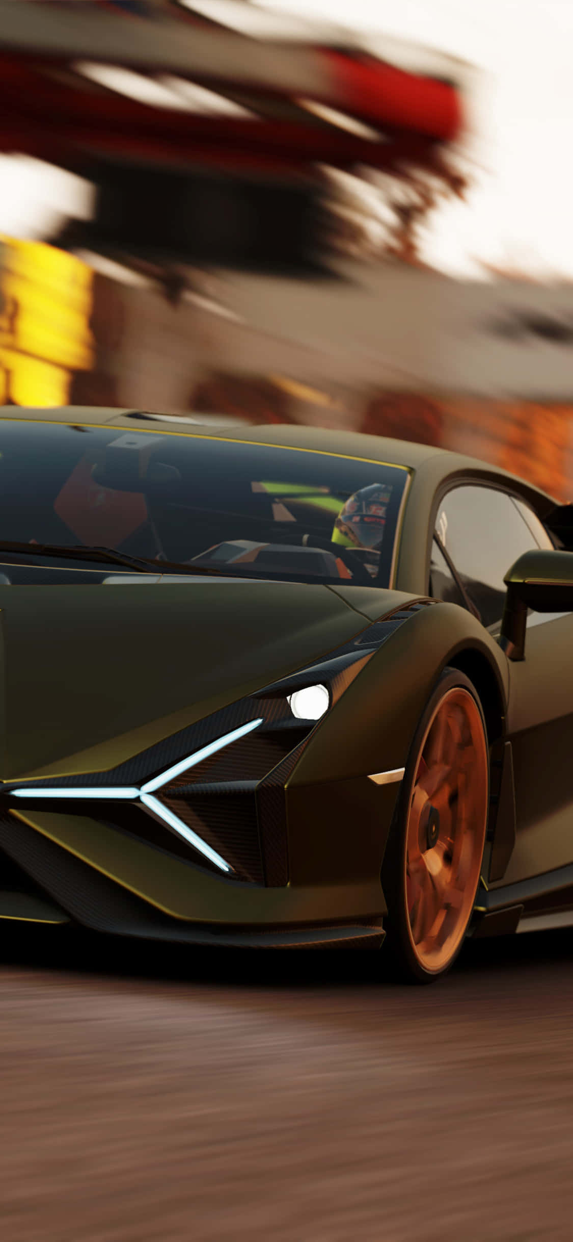 iPhone XS Max Project Cars 2 Sort Lamborghini Sián FKP 37 Baggrund Wallpapers