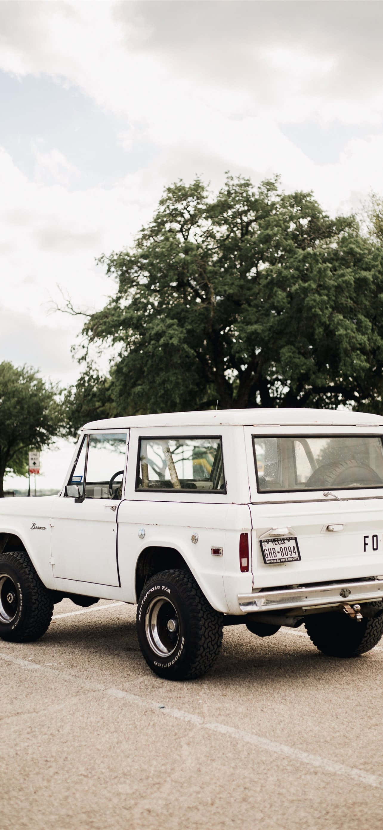 iPhone XS Max Project Cars 2 Hvid Ford Bronco Baggrund Wallpapers