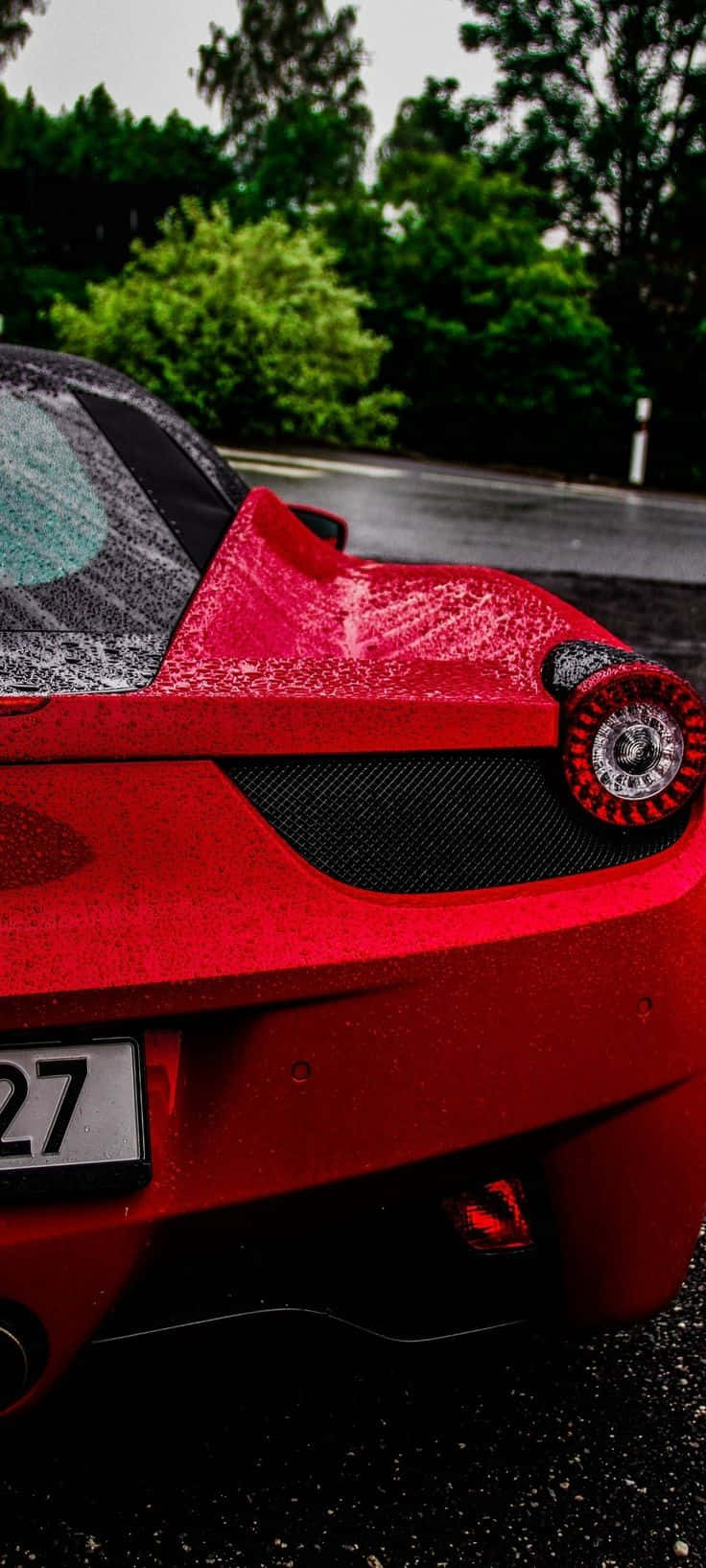 iPhone XS Max Project Cars 2 Rød Ferrari 458 Baggrund Wallpapers