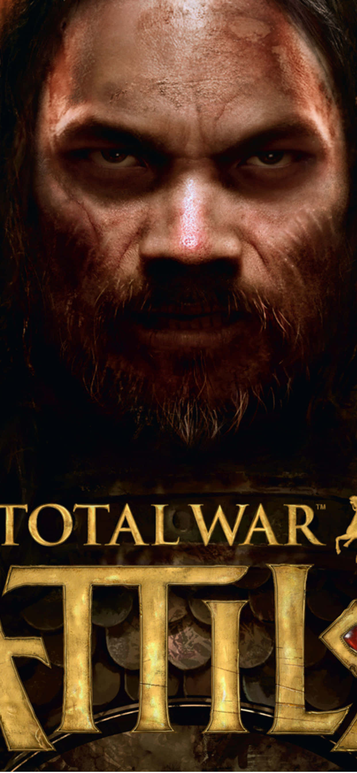 iPhone XS Max Total War Attila nærbillede baggrund Wallpapers