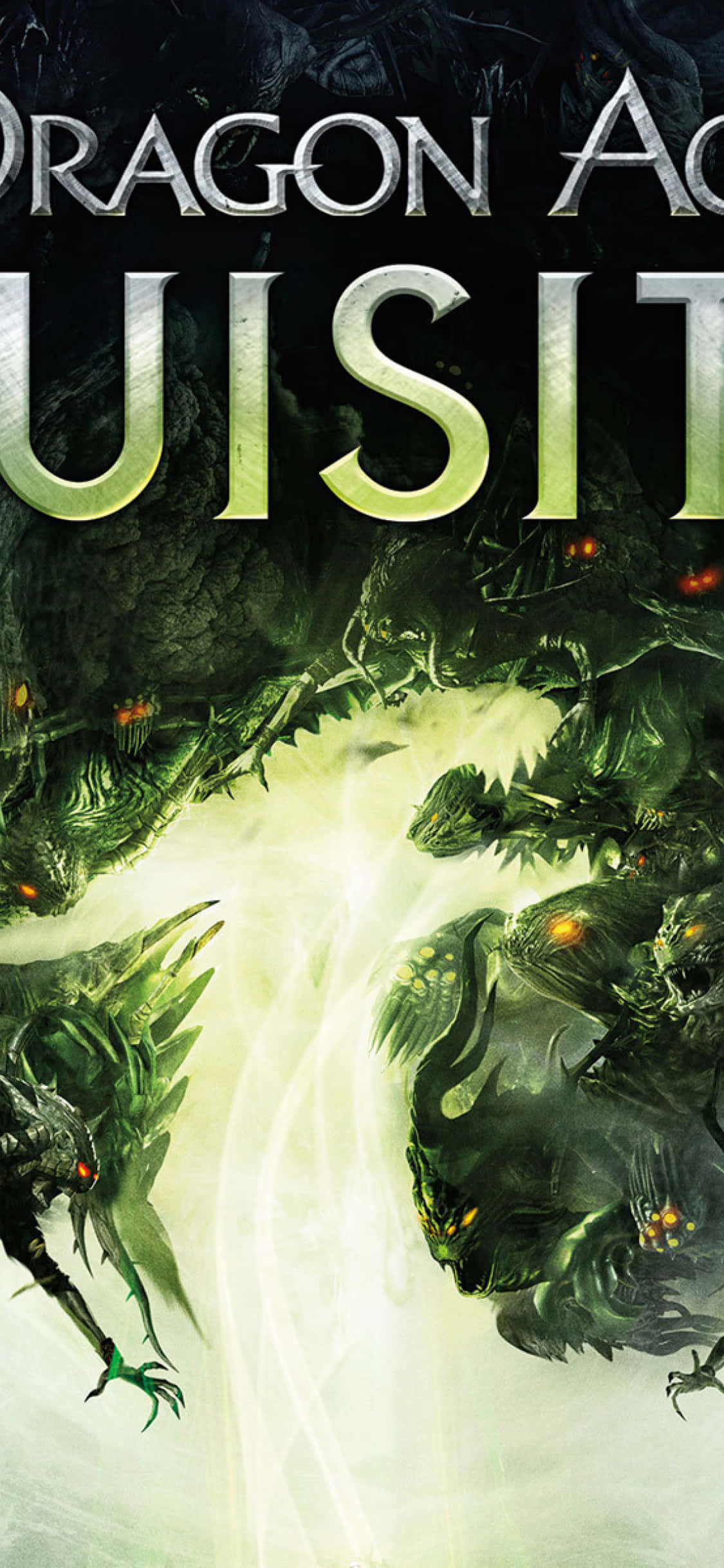 "iPhone Xs og Dragon Age Inquisition - Udforsk fantasy-verdenen sammen" Wallpapers