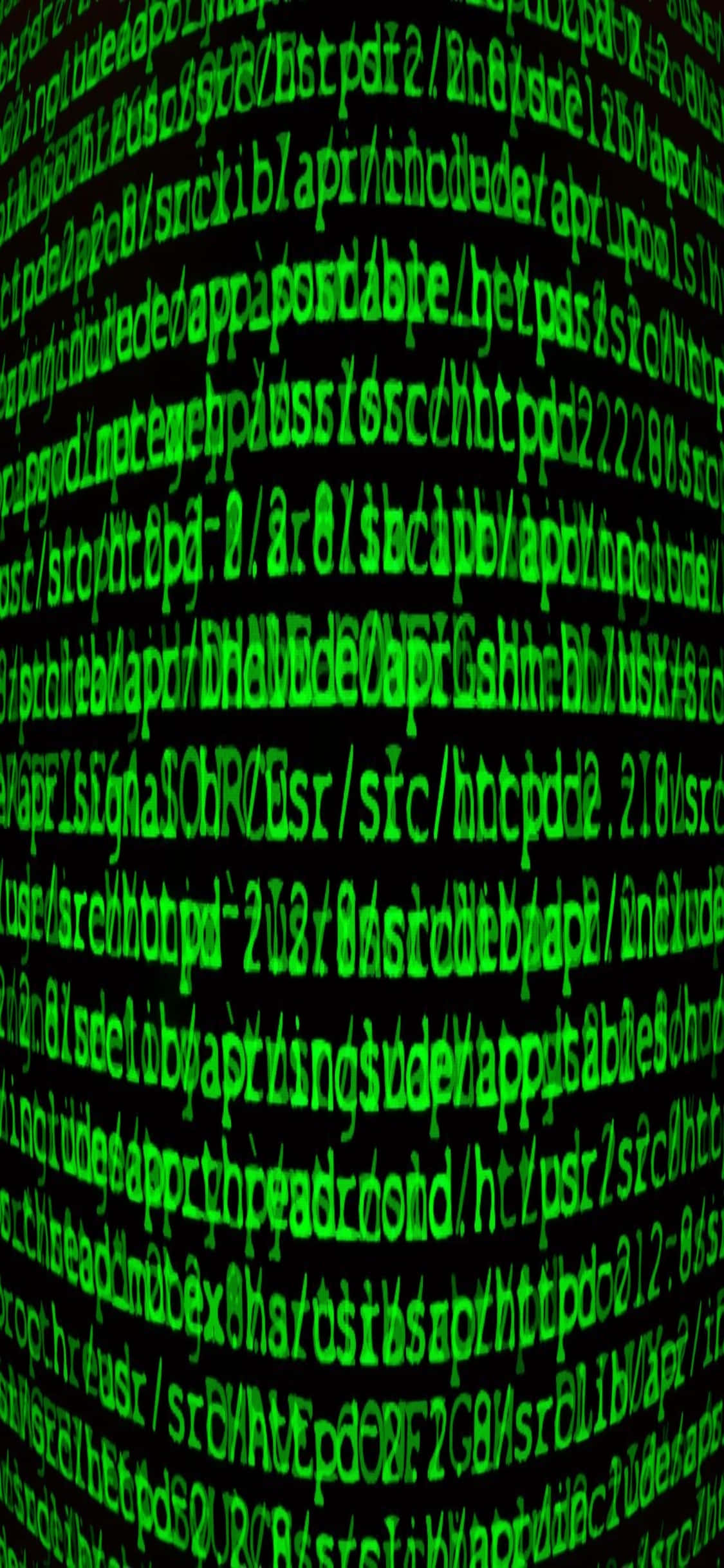 iPhone Xs Programmeringsbaggrund Softwarekode Wallpapers