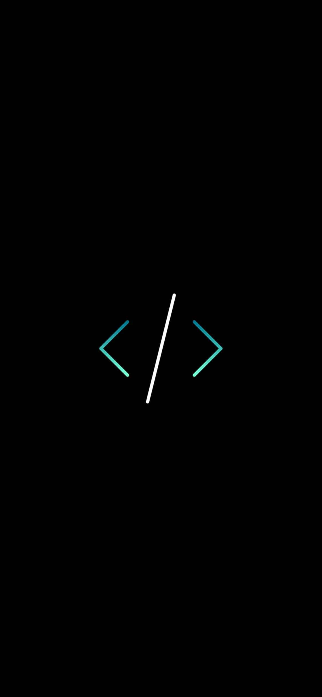 iPhone Xs Programmerings Baggrund Minimal Kode Wallpapers