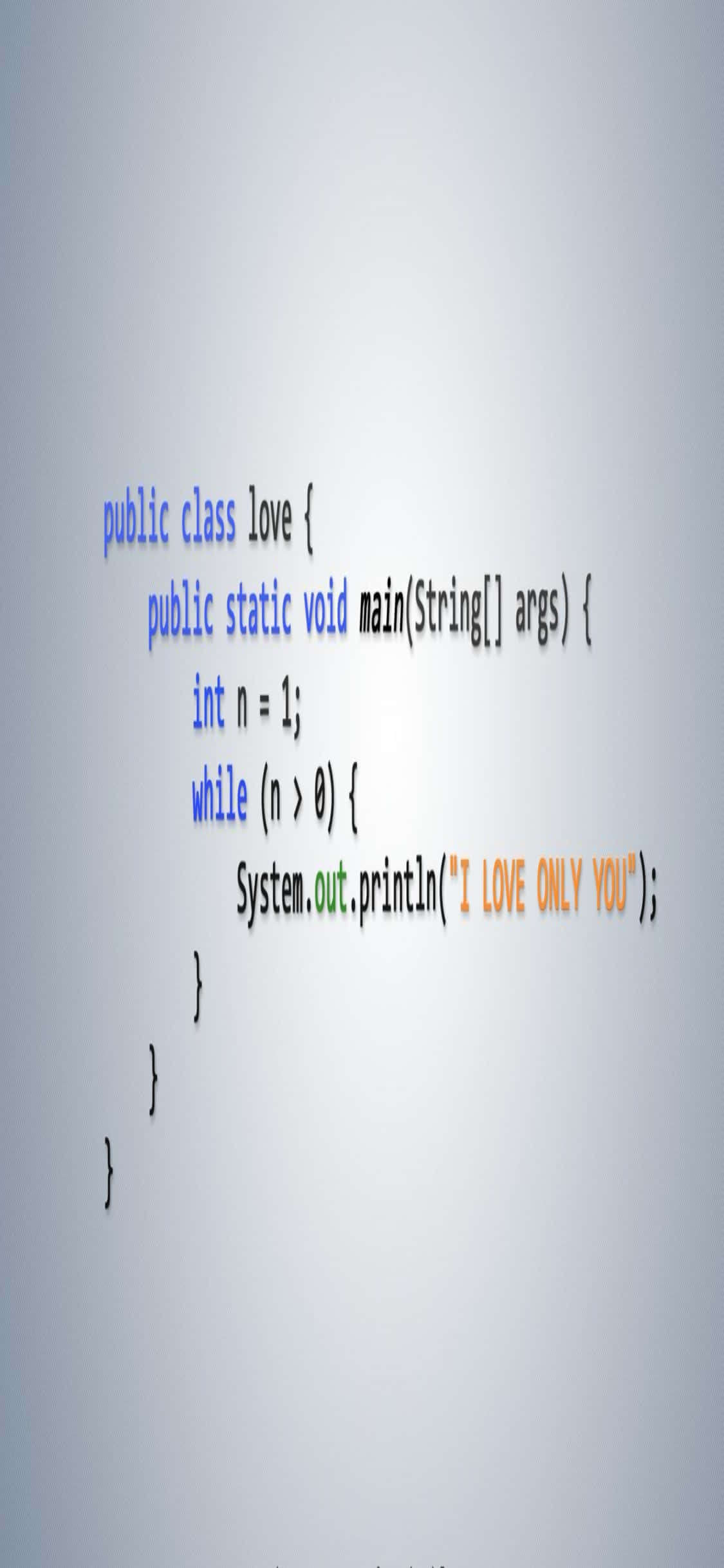 iPhone Xs programmeringsbaggrund Java-kodning Wallpapers