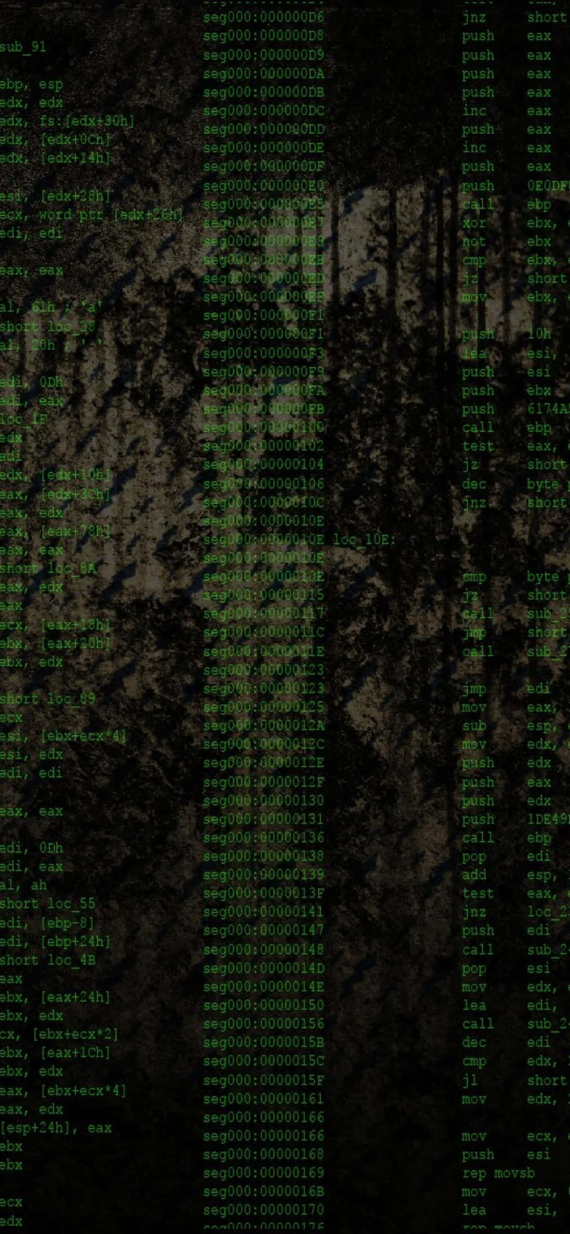 iPhone Xs Programmeringsbaggrund Sømløs Kode Wallpapers