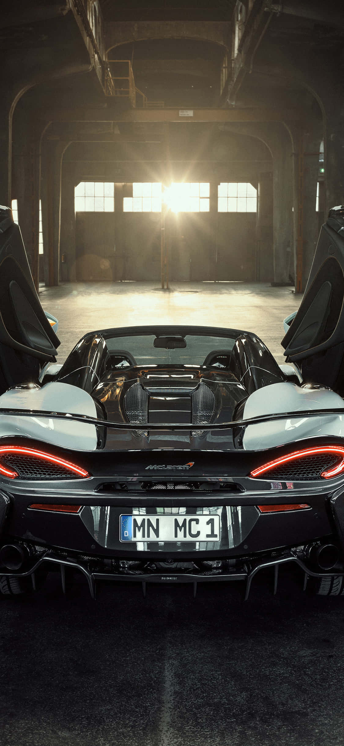 iPhone Xs ser helt rigtig ud mod McLaren 720s Wallpapers