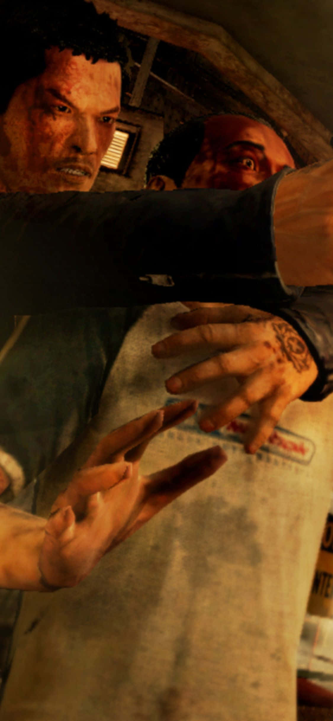 iPhone Xs Sleeping Dogs Wei Triad Skjold Baggrund Wallpapers