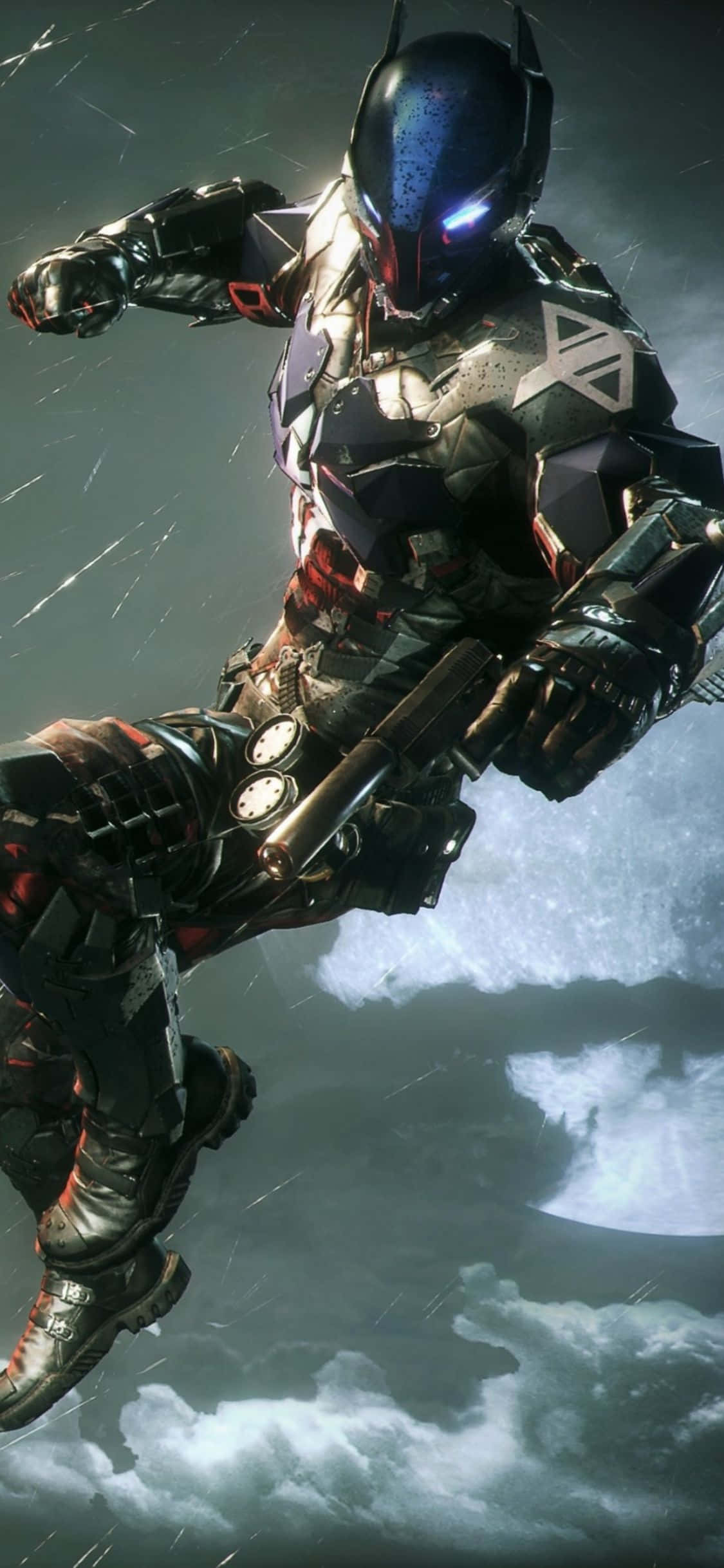 iPhone Xs Spilbaggrund Arkham Knight Wallpapers