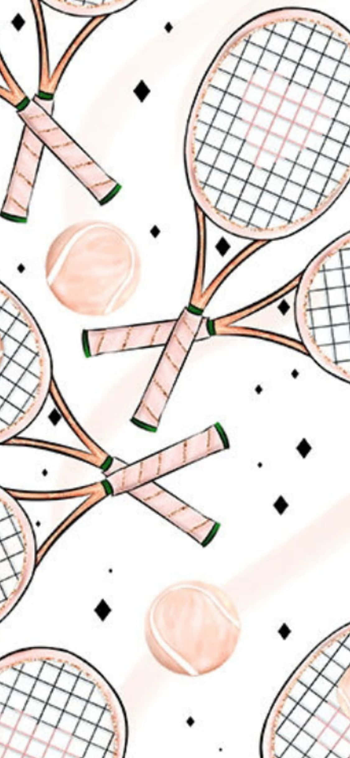 iPhone Xs Tennis Baggrund Wallpapers