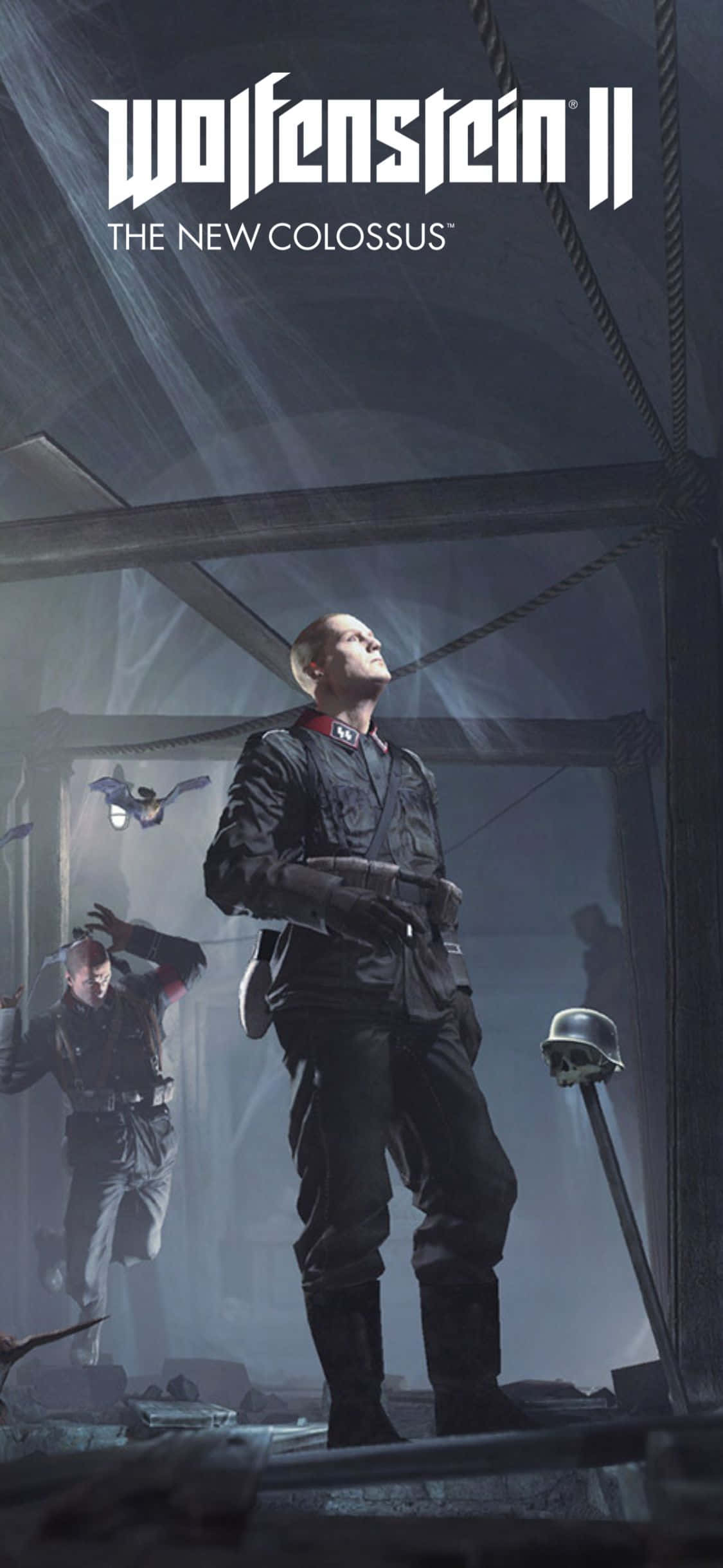 iPhone Xs Wolfenstein Ii Soldater Baggrund Wallpapers