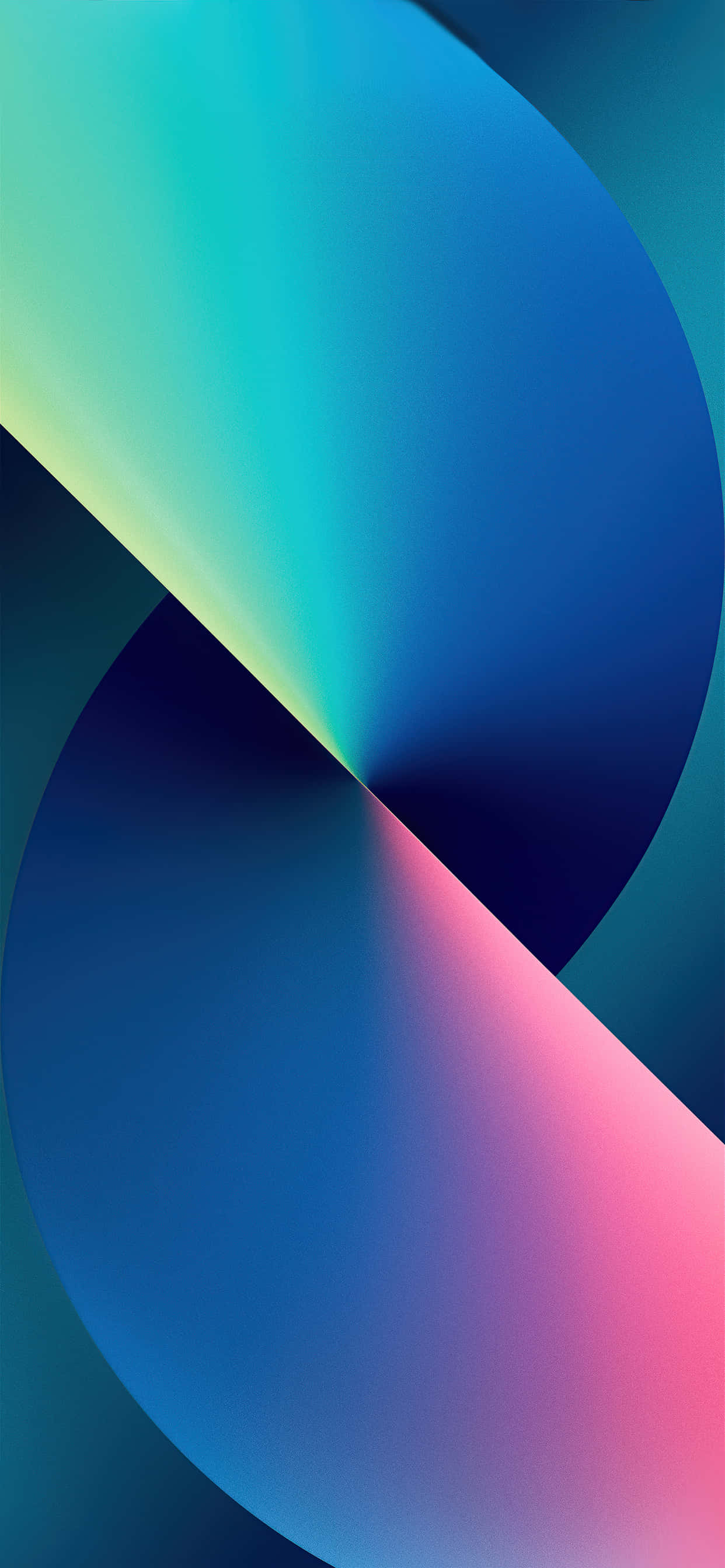 iPhones XS Max Abstrakt Farvehvirvel Wallpapers