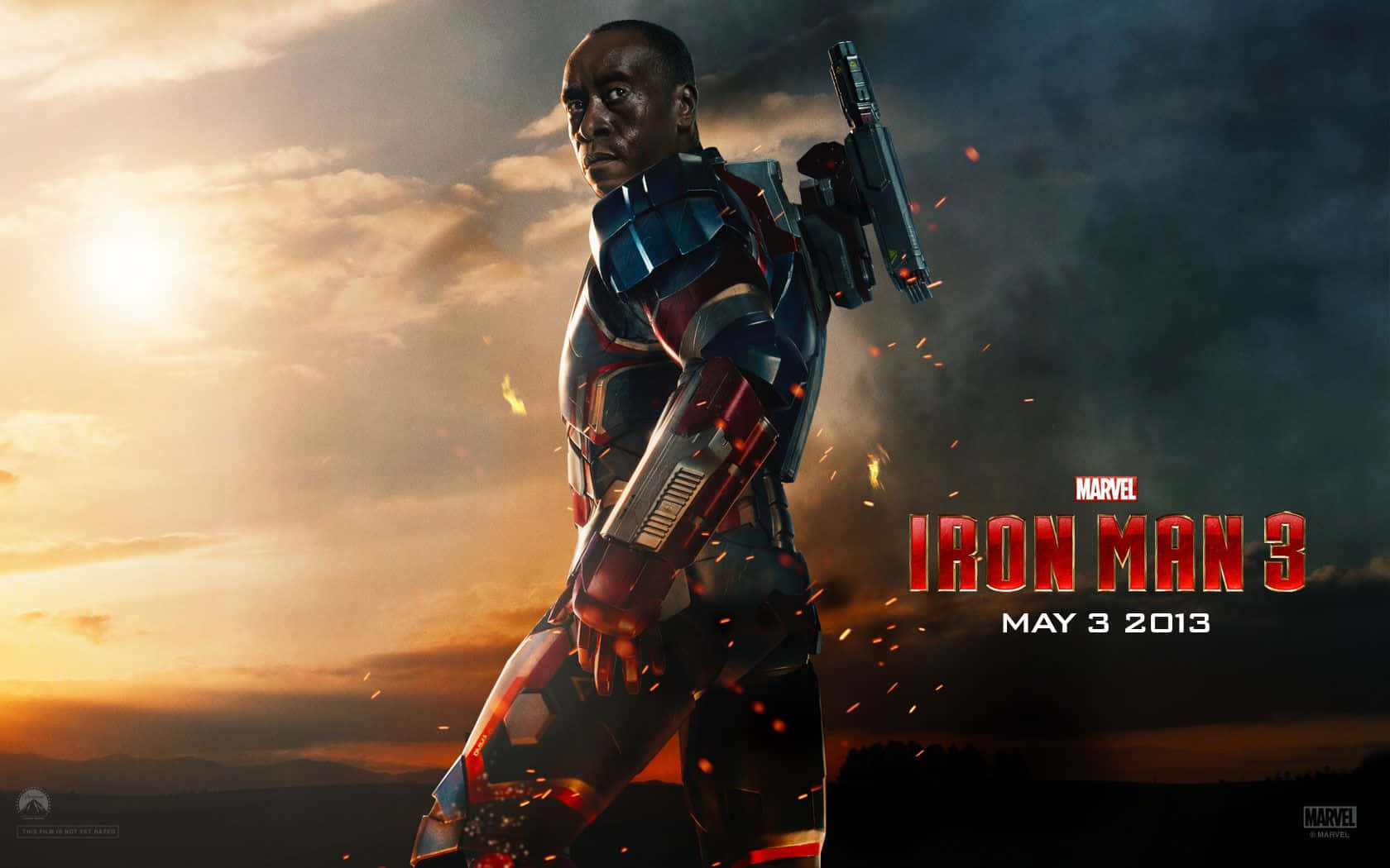 Iron Man 3 Oberst James Rhodes Wallpapers
