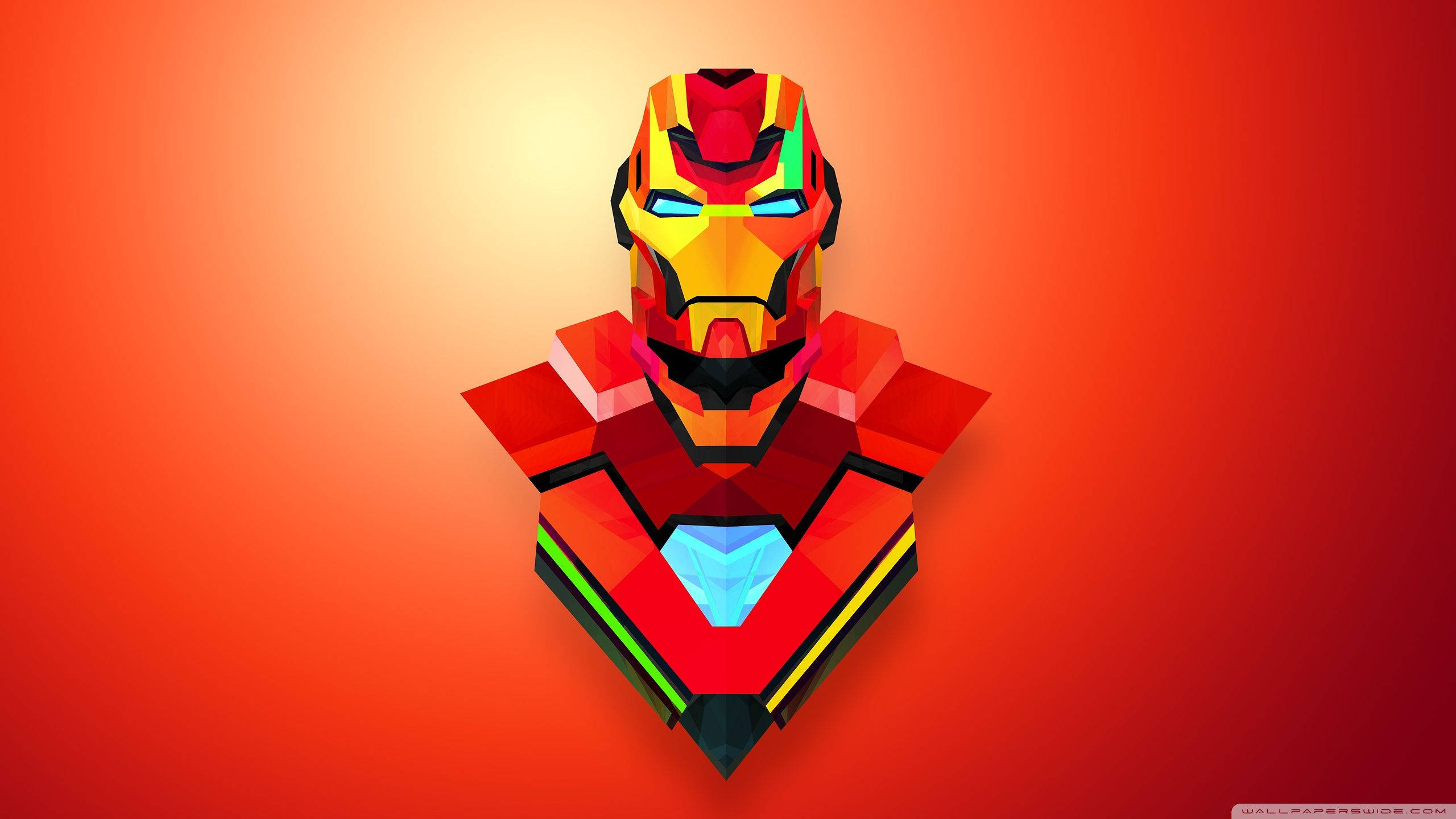Iron Man Abstrakt Kunst Wallpapers