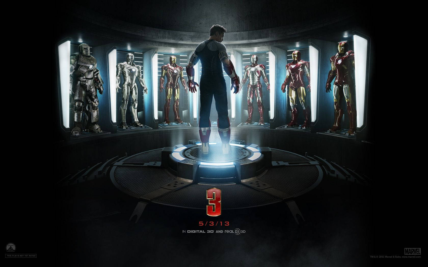 Iron Man dragtsamling Wallpapers