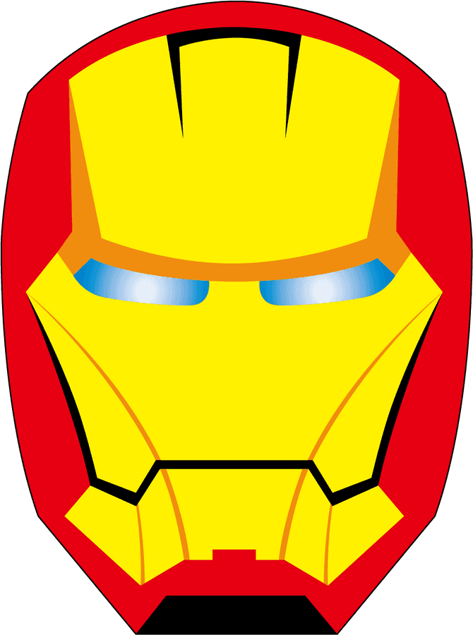Iron Man-hjelm vektorkunst Wallpapers