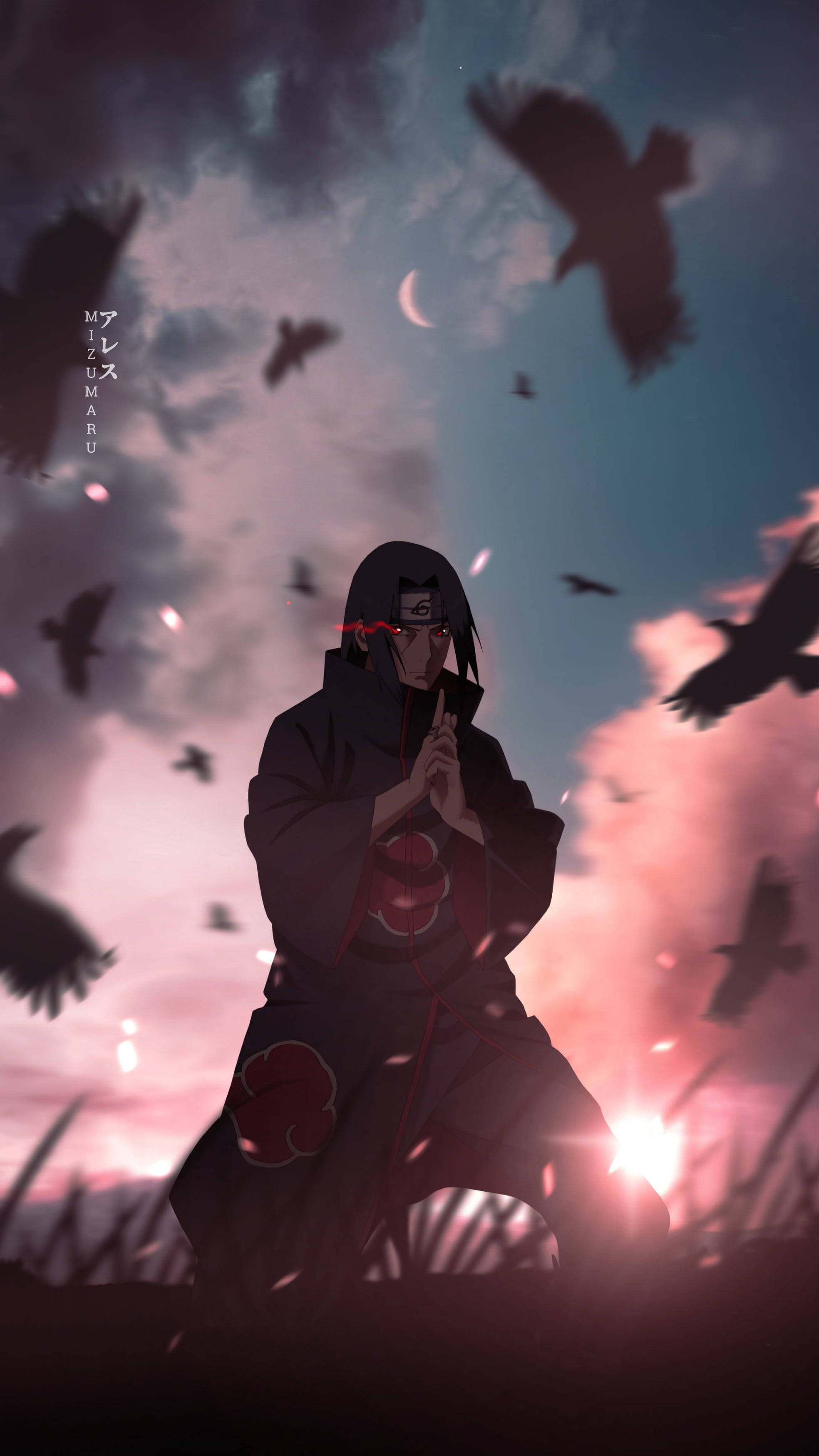 Itachi Naruto Mobil 4K Wallpapers