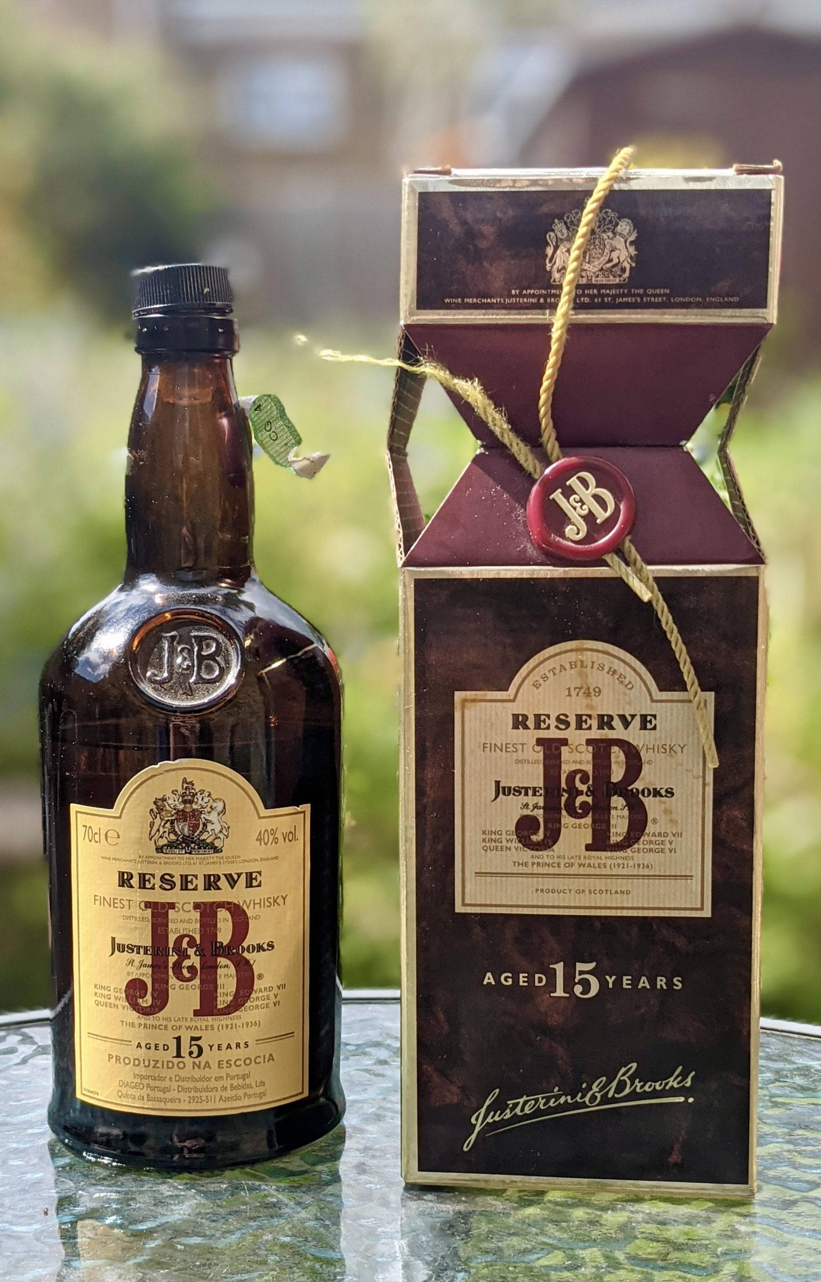 J&B Reserve Aldret 15 År Wallpapers