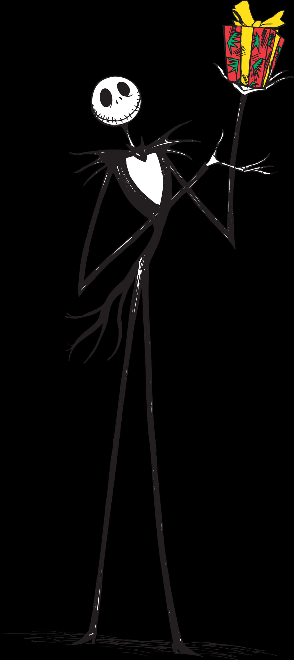 Jack Skellington holder gave Wallpapers