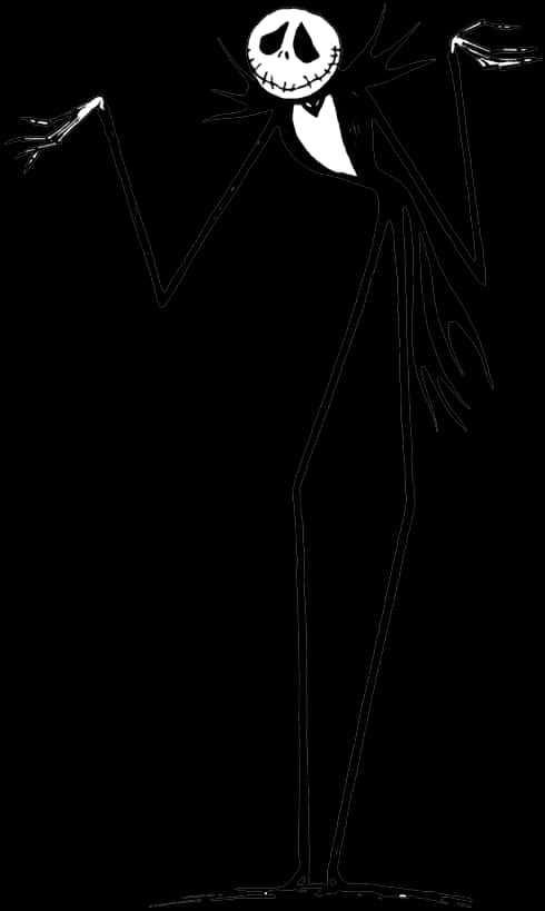 Jack Skellington stående positur Wallpapers