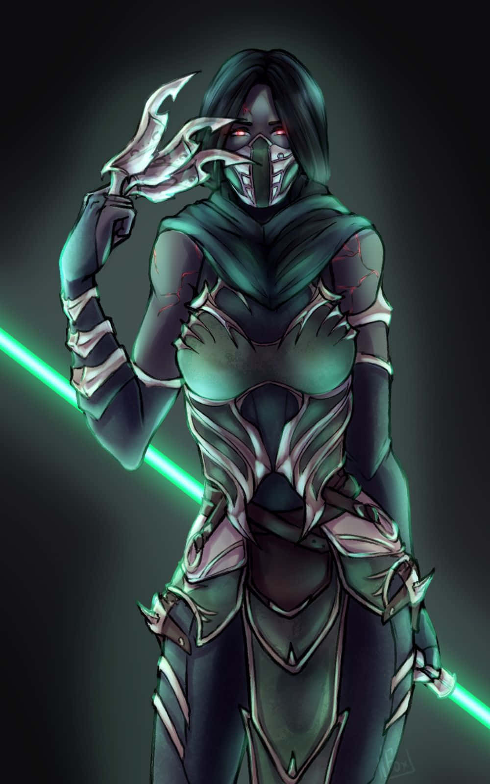 Jade afslører sin dødbringende tilstedeværelse i Mortal Kombat Wallpapers