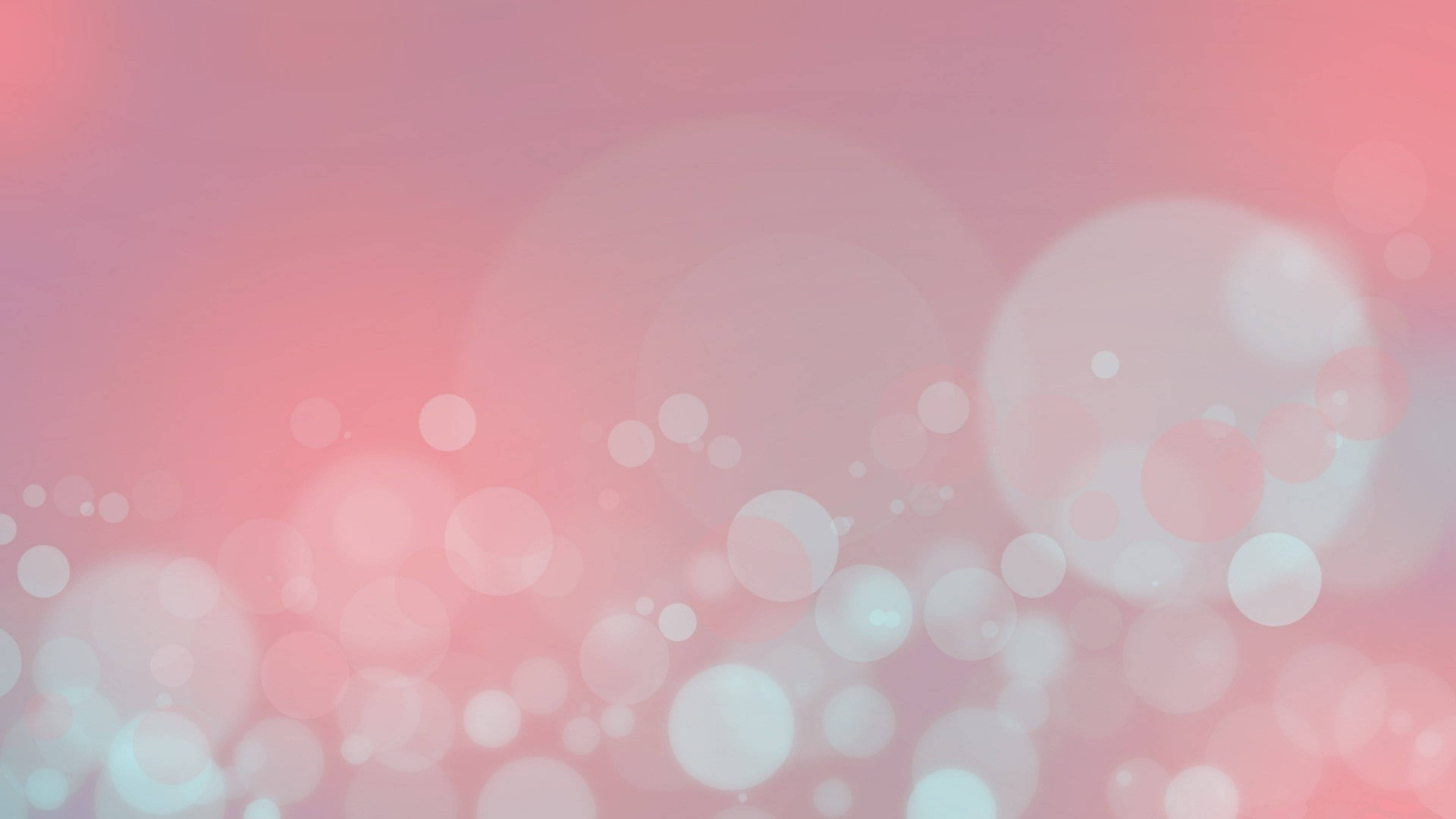 Jævn pastelrosa bokeh Wallpapers