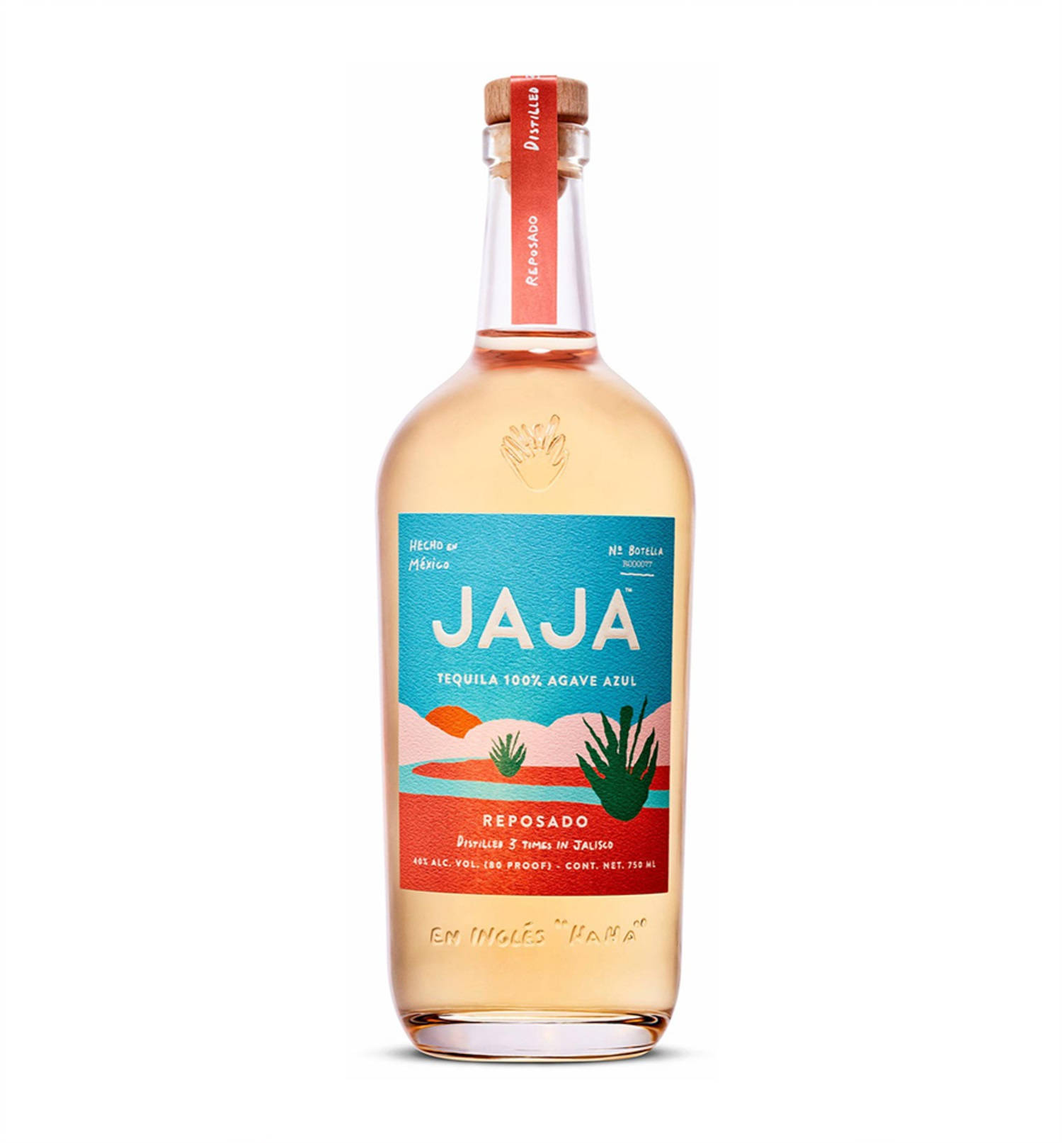 JAJA Tequila Reposado flaske - Premium kvalitets spiritus Wallpapers